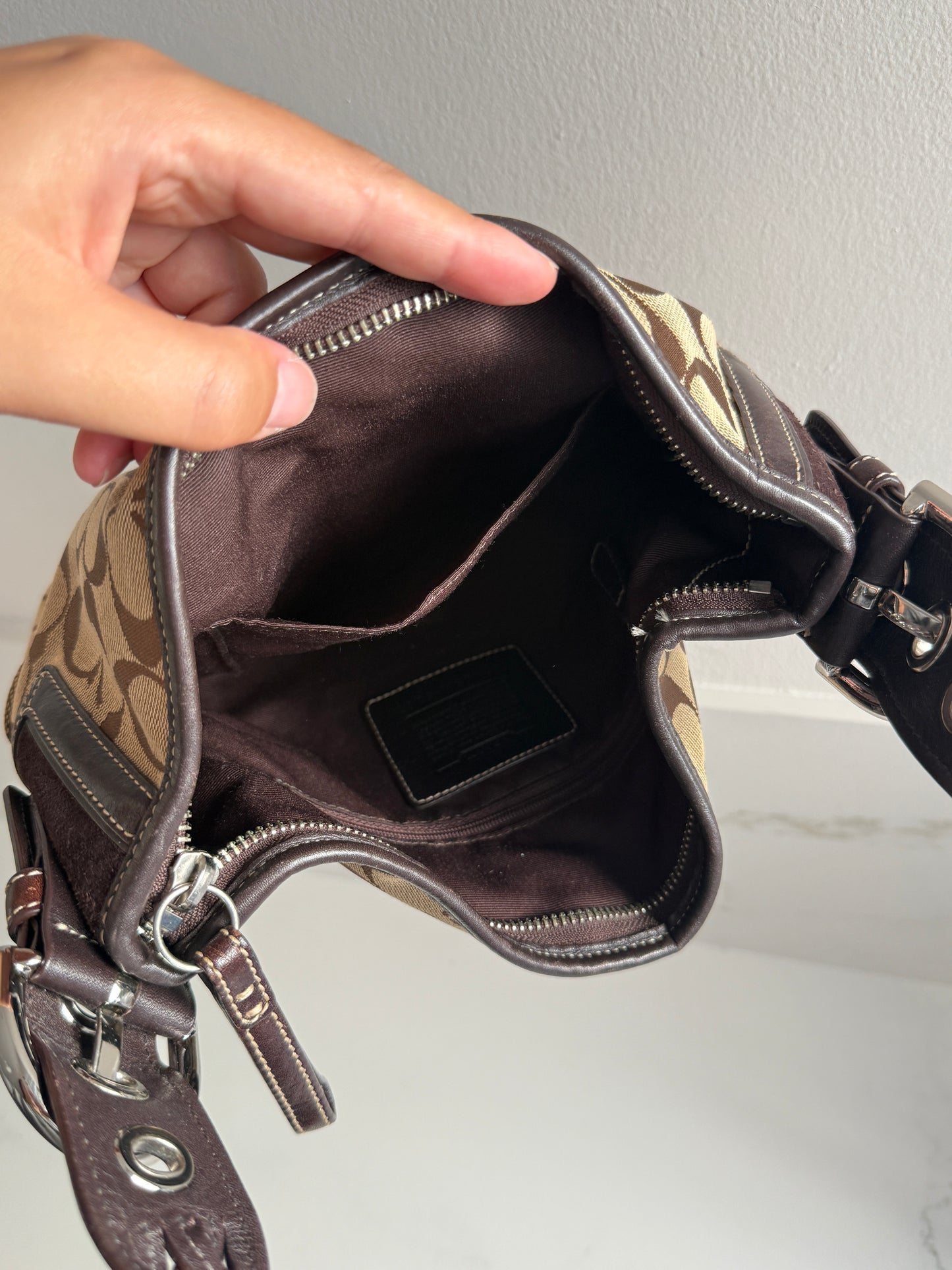 Coach Soho Signature Shoulder Bag