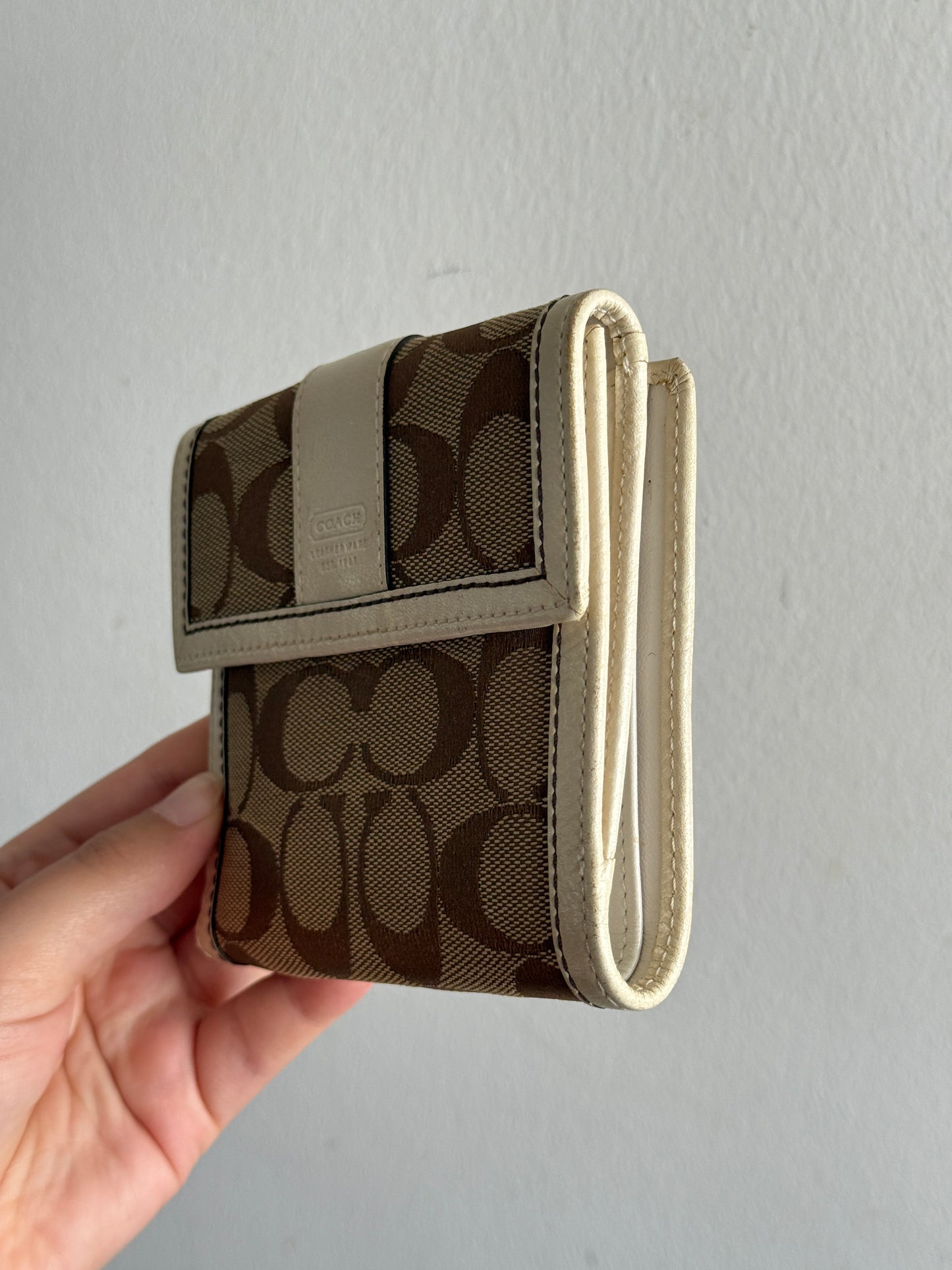 Super Rare Coach Signature Wallet