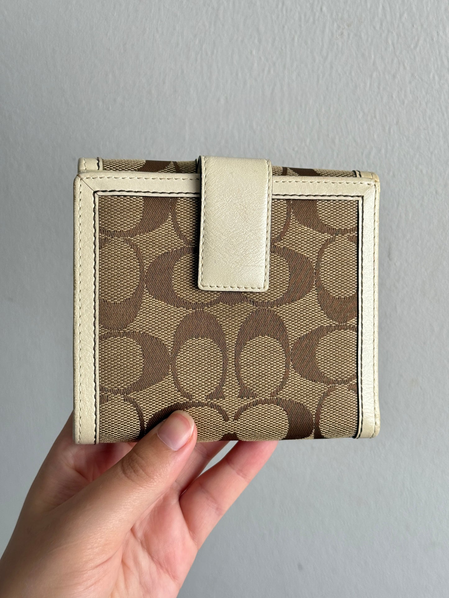 Super Rare Coach Signature Wallet
