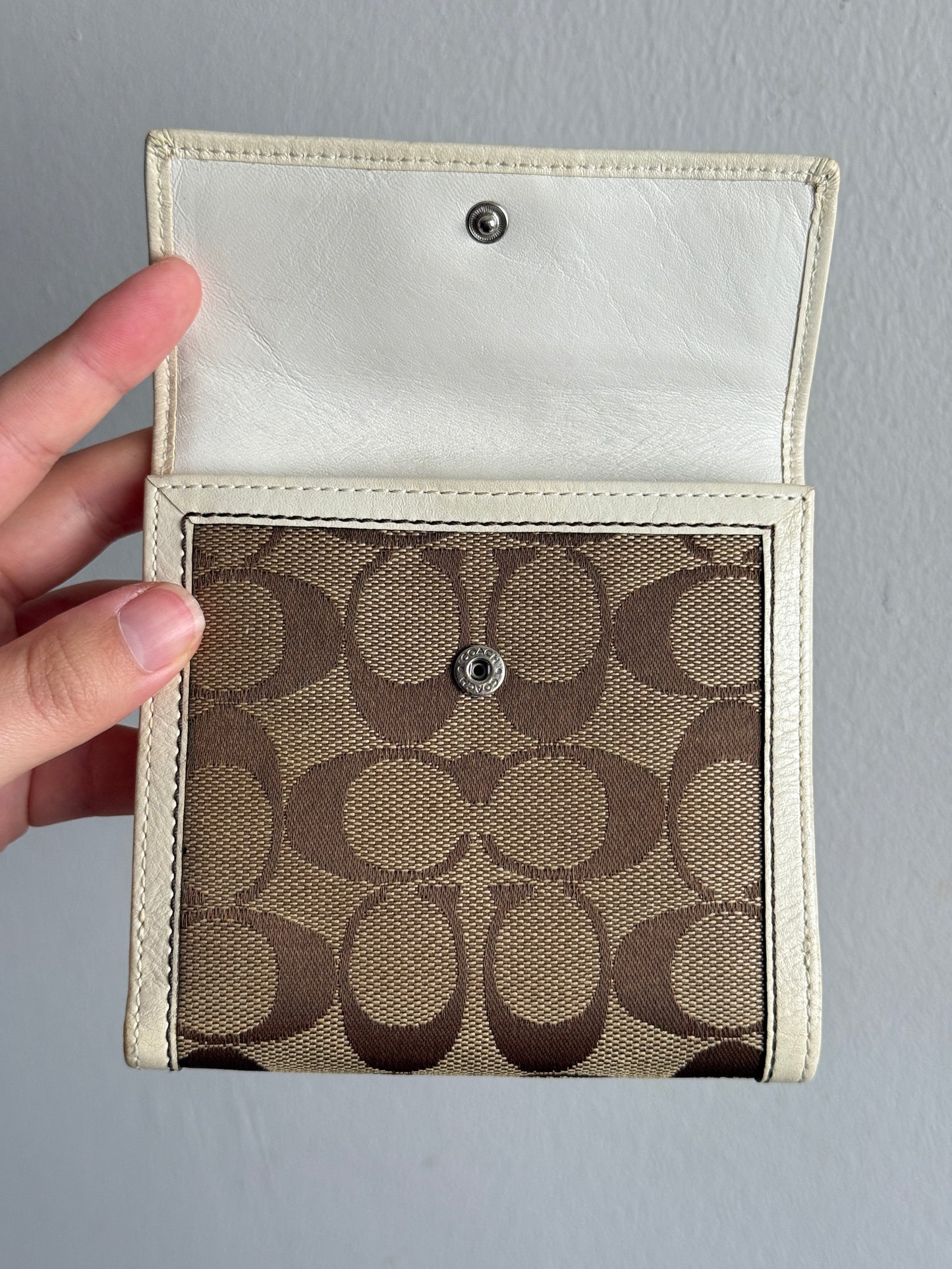 Super Rare Coach Signature Wallet