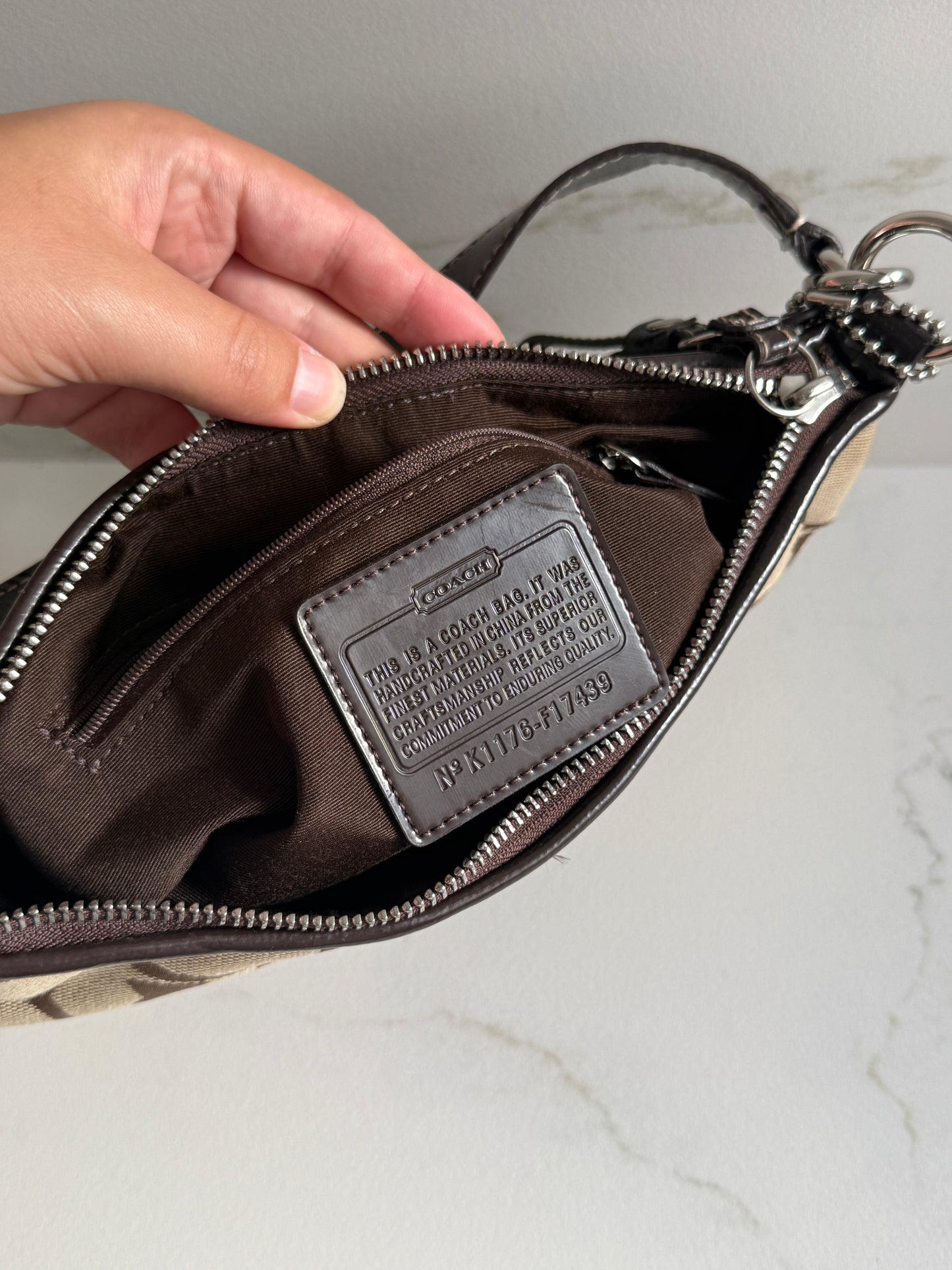 Coach Signature Shoulder Bag
