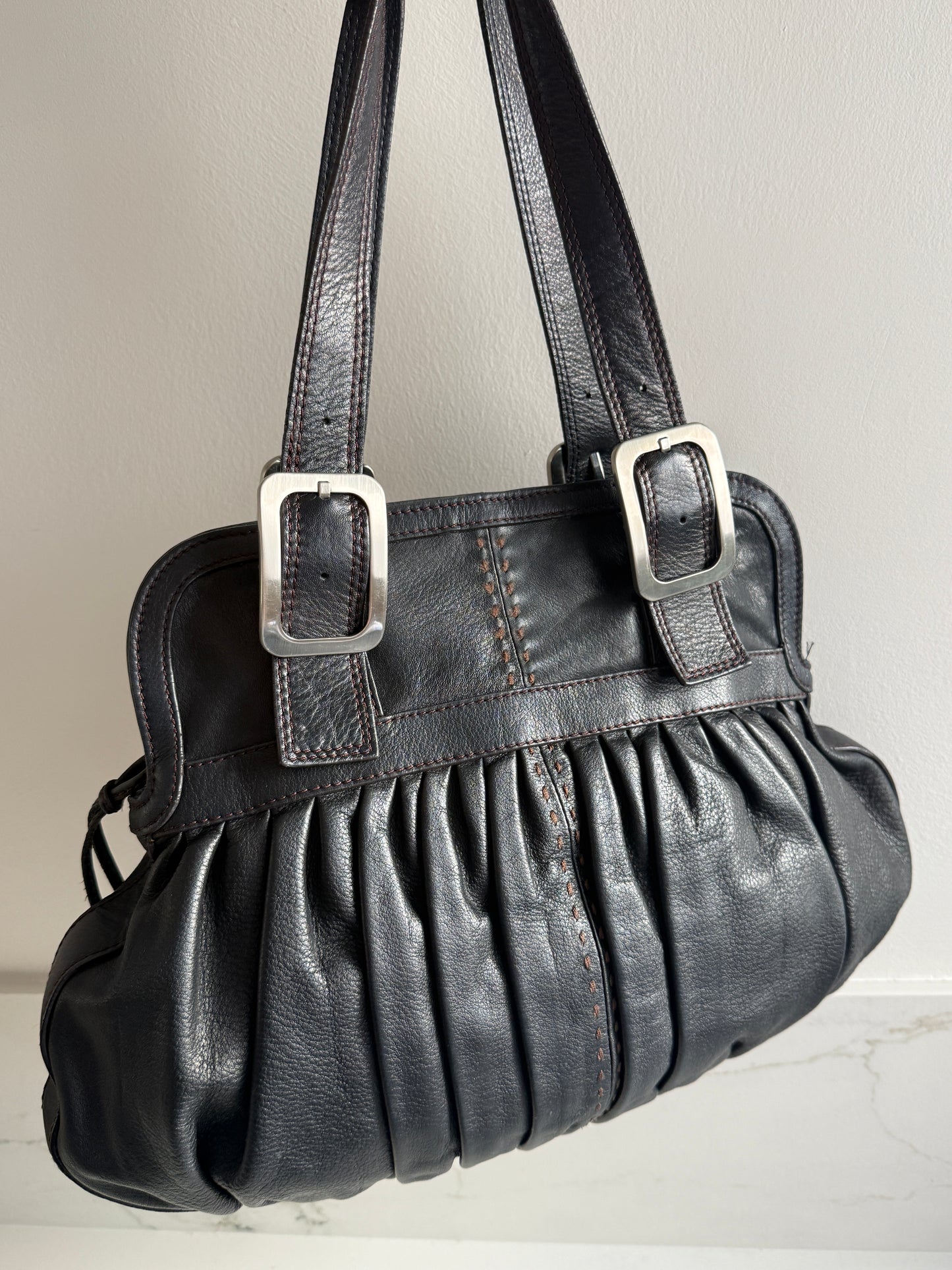 Cole Haan Hobo Leather Shoulder Bag