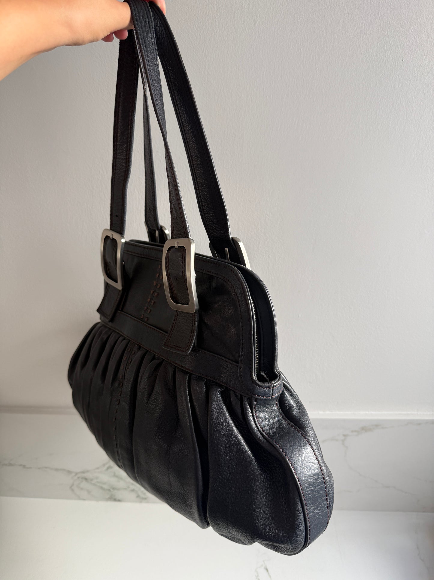 Cole Haan Hobo Leather Shoulder Bag