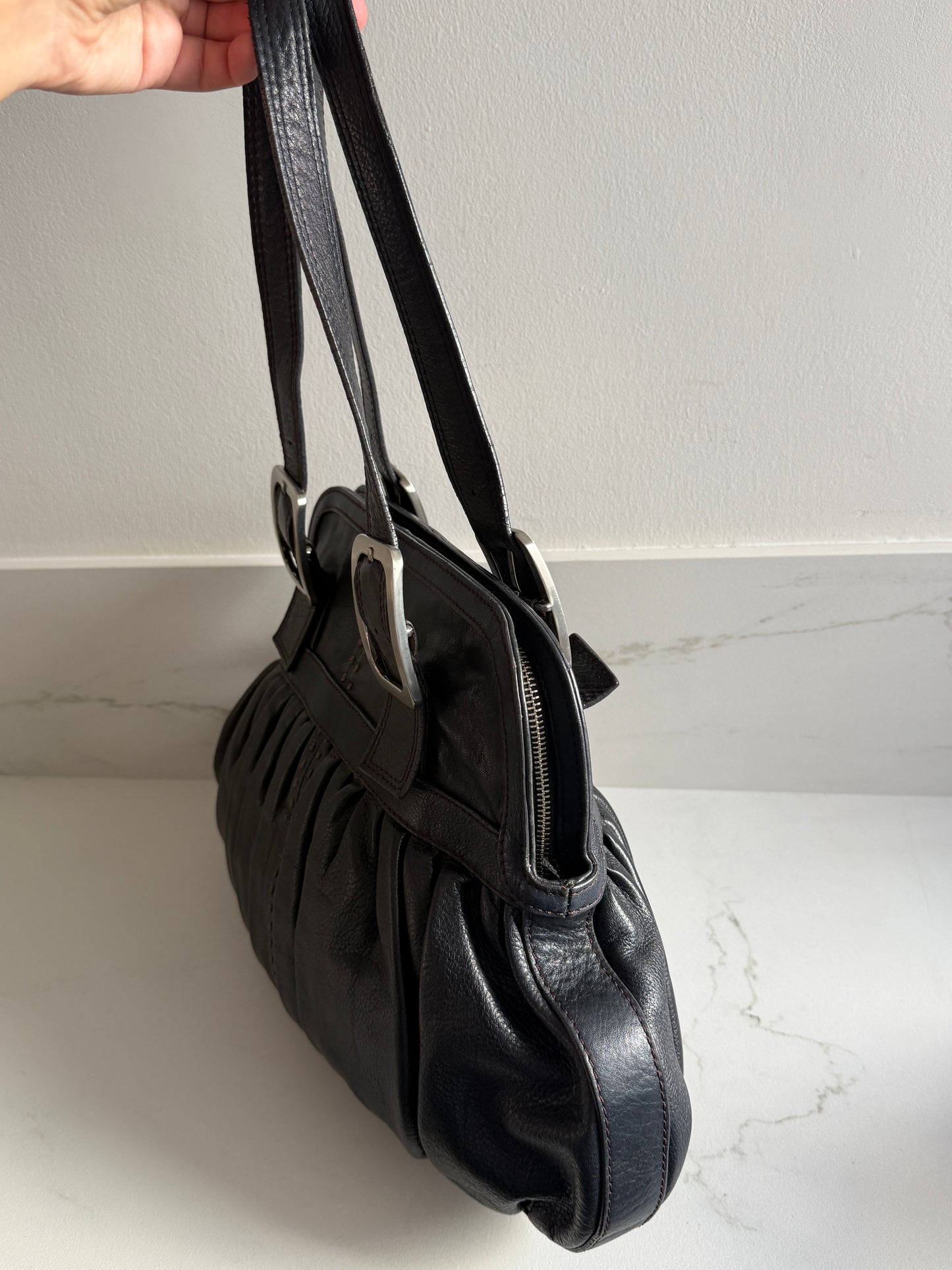 Cole Haan Hobo Leather Shoulder Bag