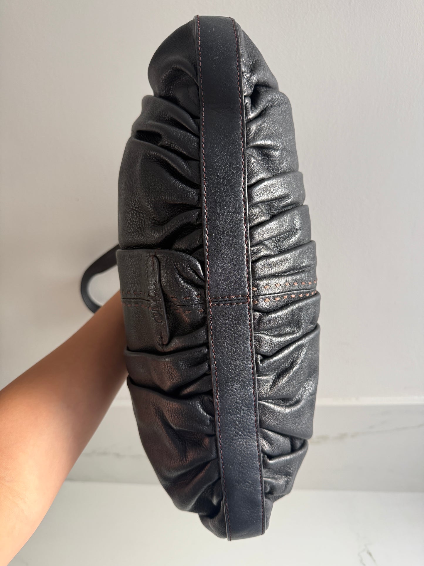 Cole Haan Hobo Leather Shoulder Bag