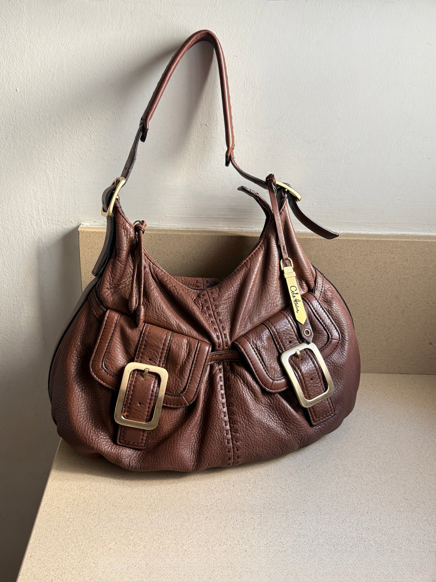 Super Rare Cole Haan Hobo Leather Shoulder Bag