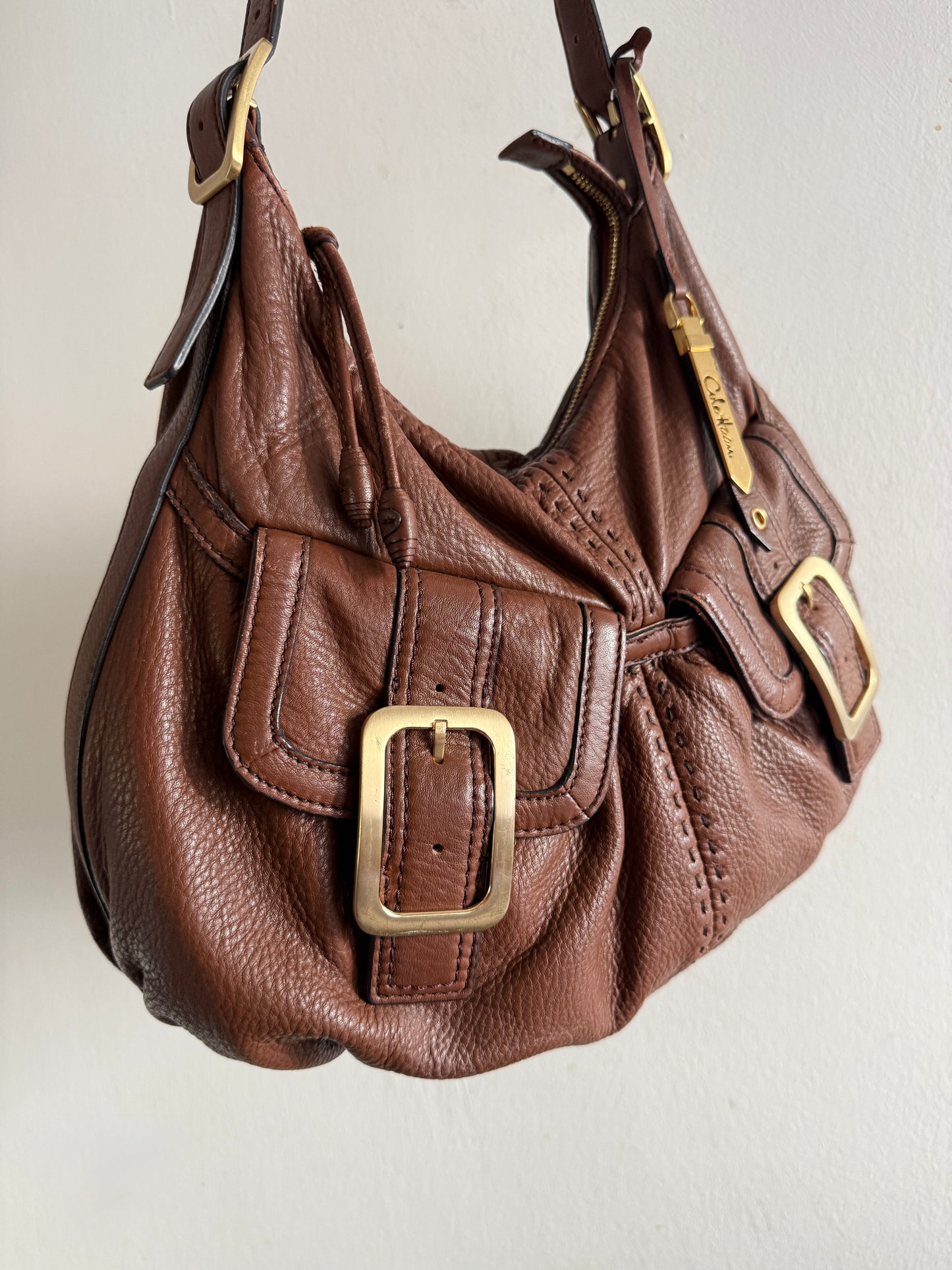Super Rare Cole Haan Hobo Leather Shoulder Bag