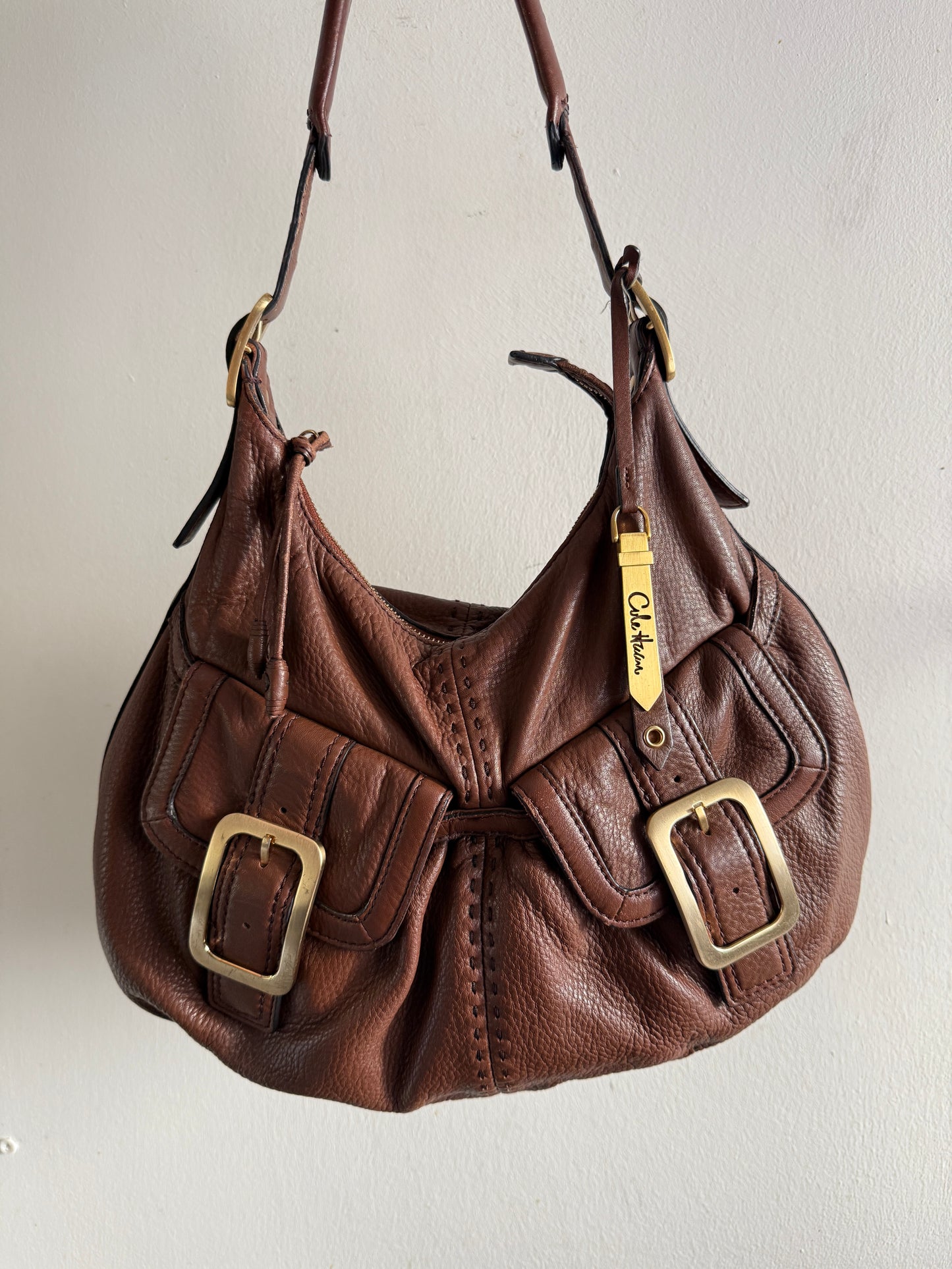 Super Rare Cole Haan Hobo Leather Shoulder Bag