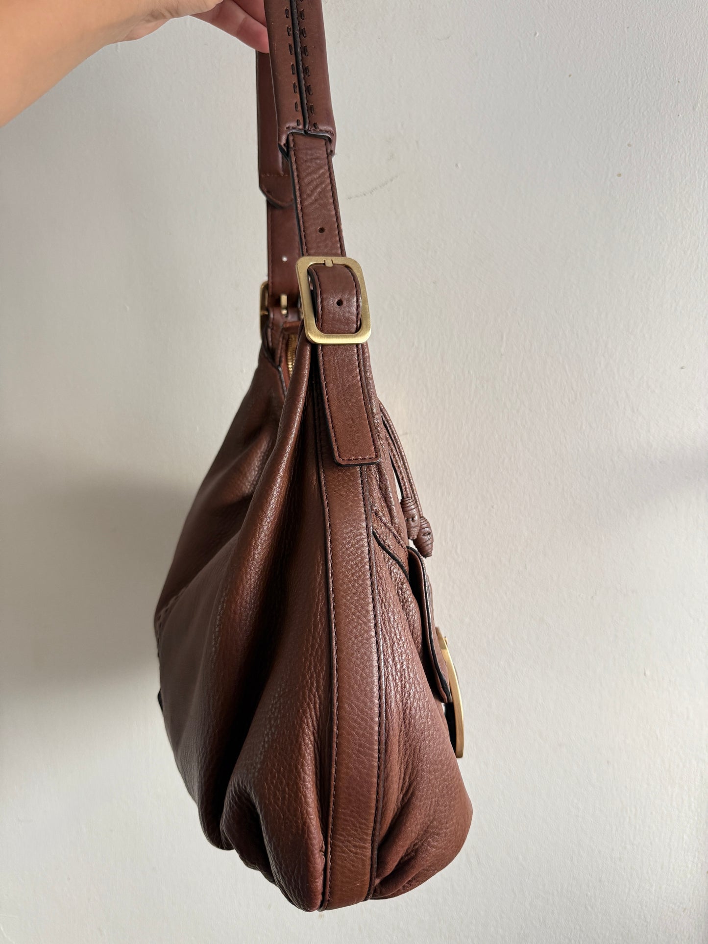 Super Rare Cole Haan Hobo Leather Shoulder Bag