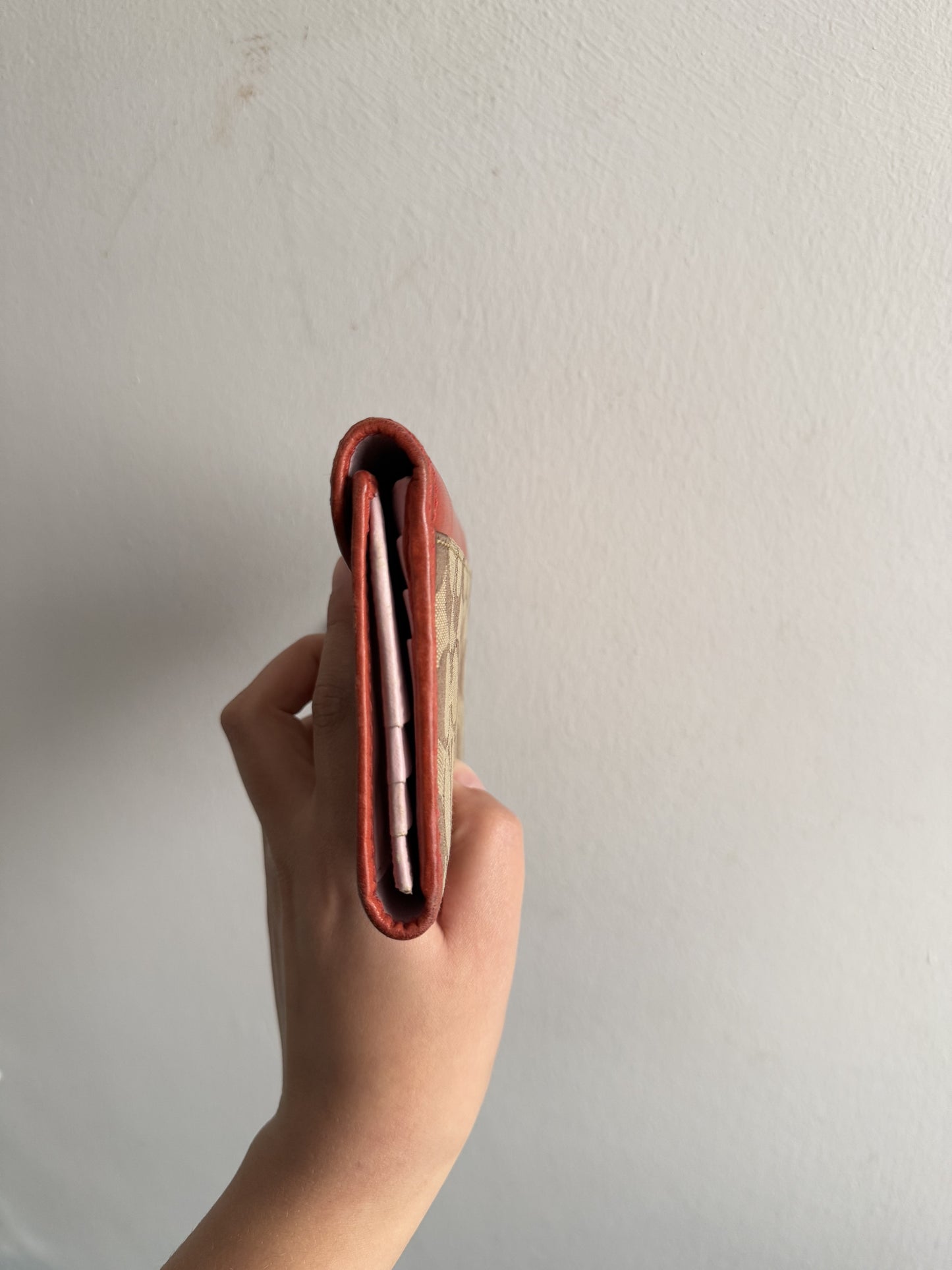 Super Rare Coach Bleecker Signature Long Wallet