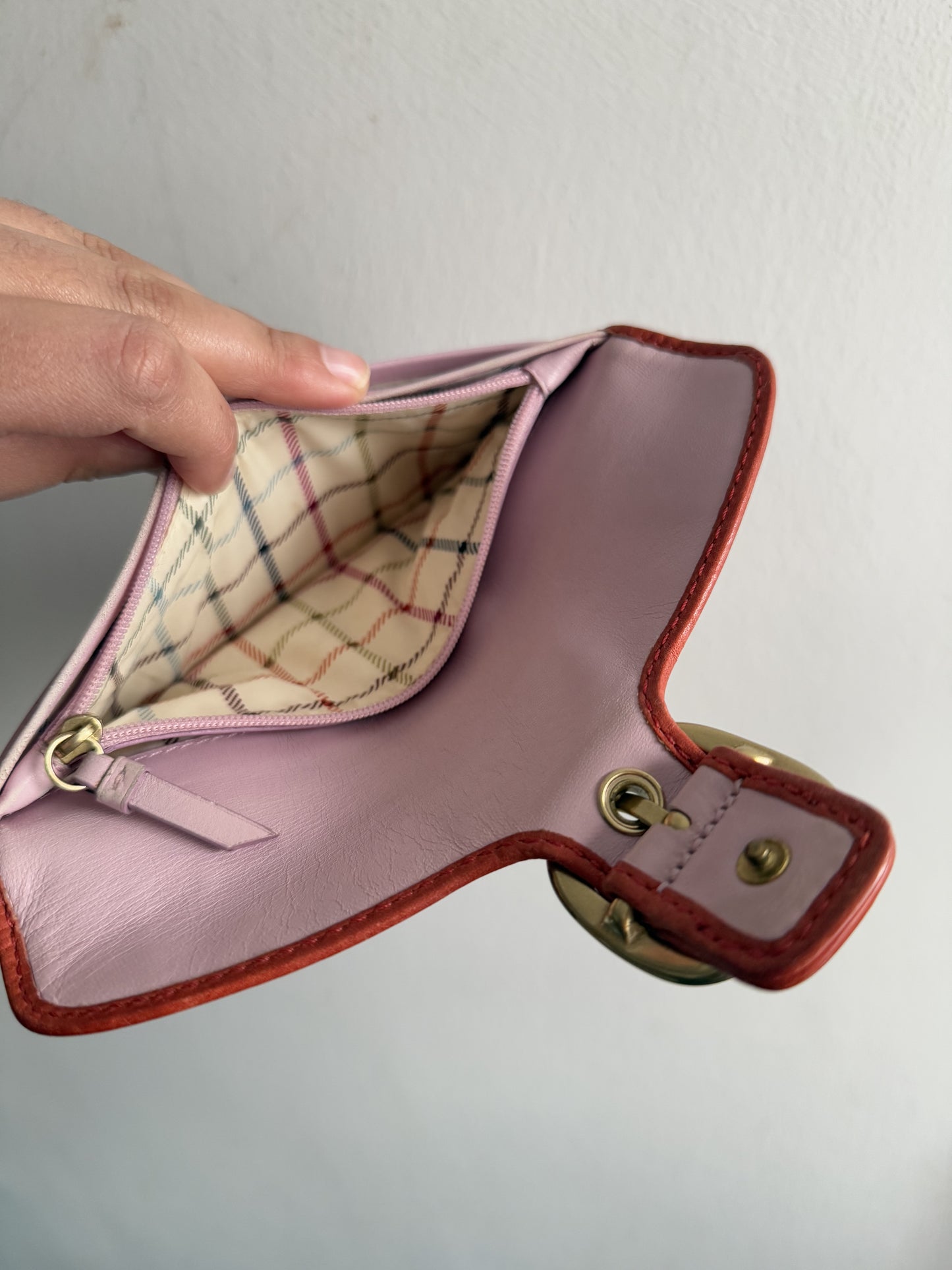 Super Rare Coach Bleecker Signature Long Wallet