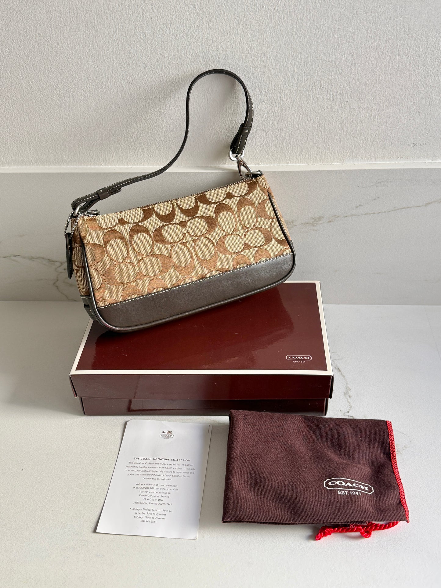 Super Rare Coach Demi Signature Mini Bag