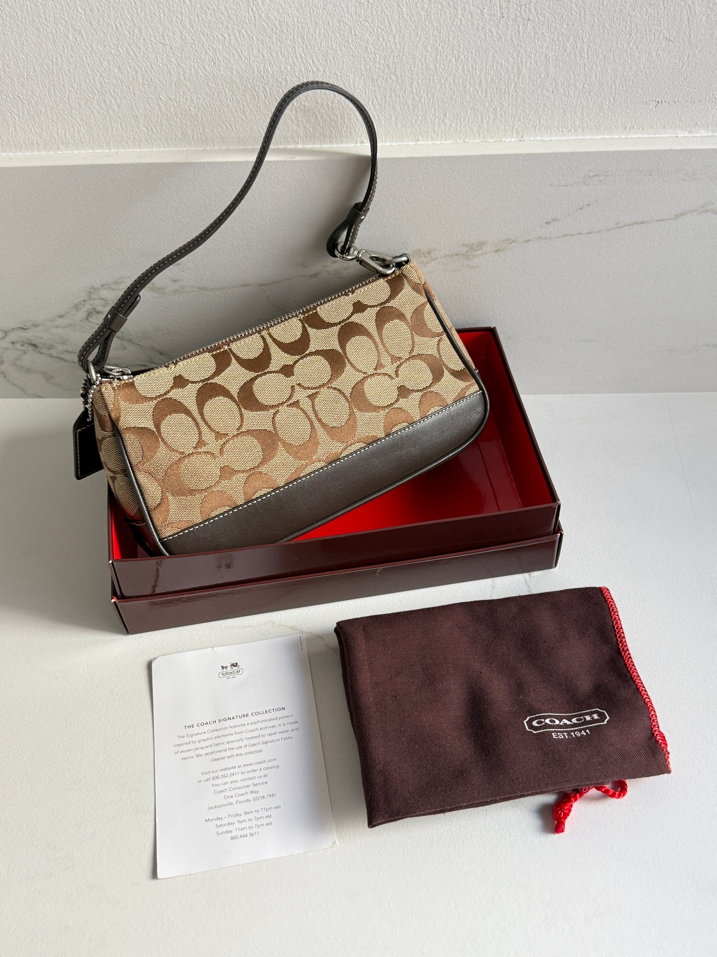 Super Rare Coach Demi Signature Mini Bag
