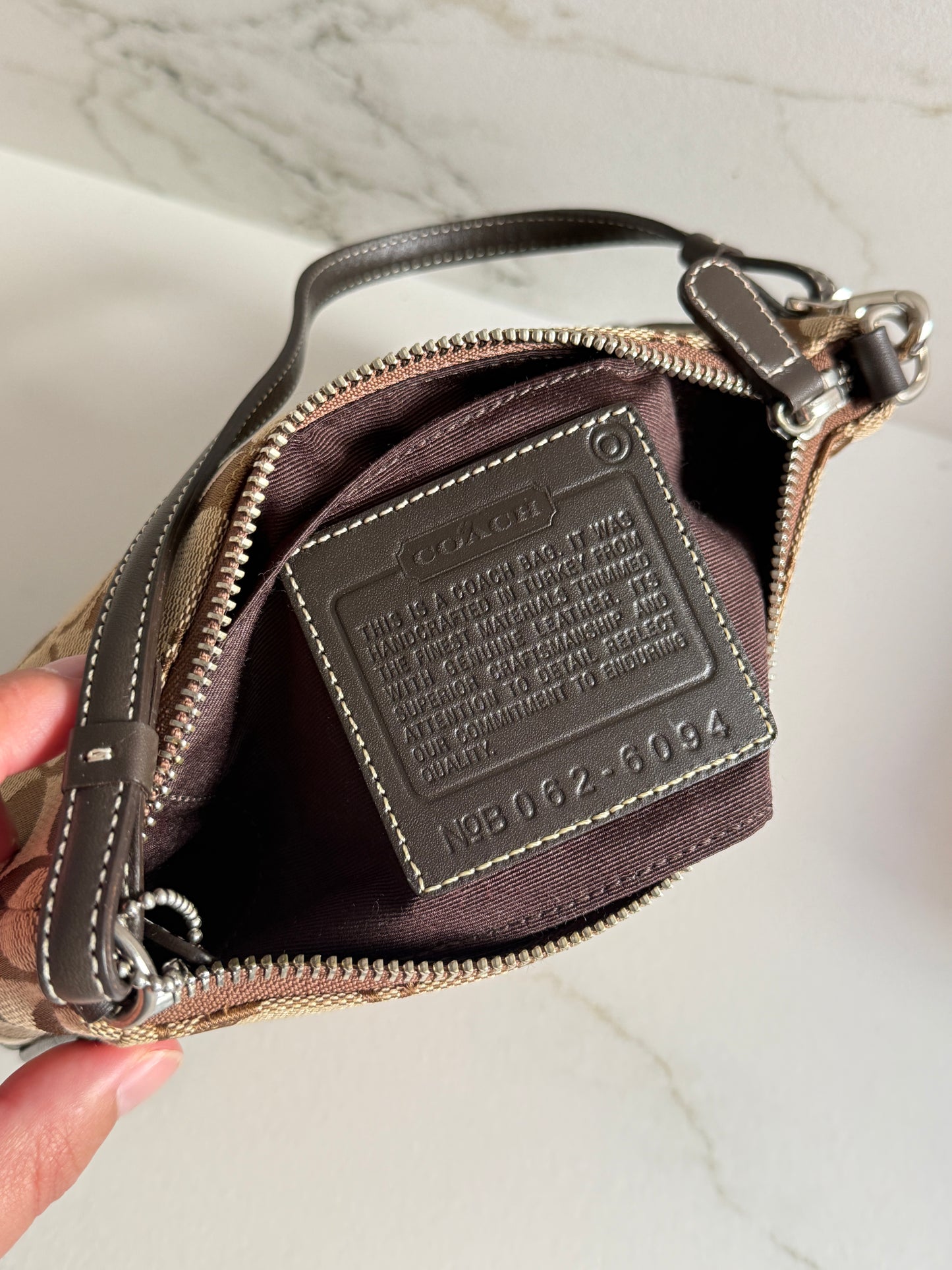 Super Rare Coach Demi Signature Mini Bag
