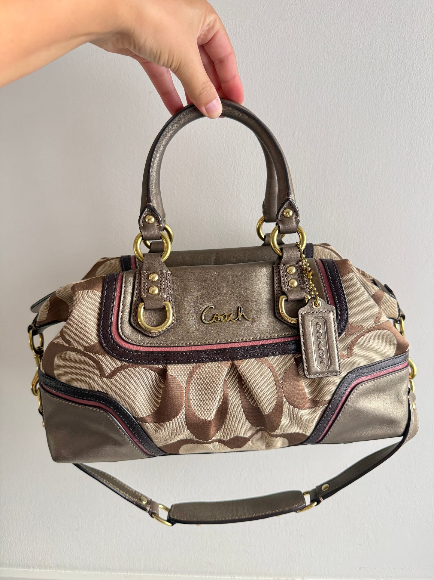 Super Rare Coach Ashley Satchel