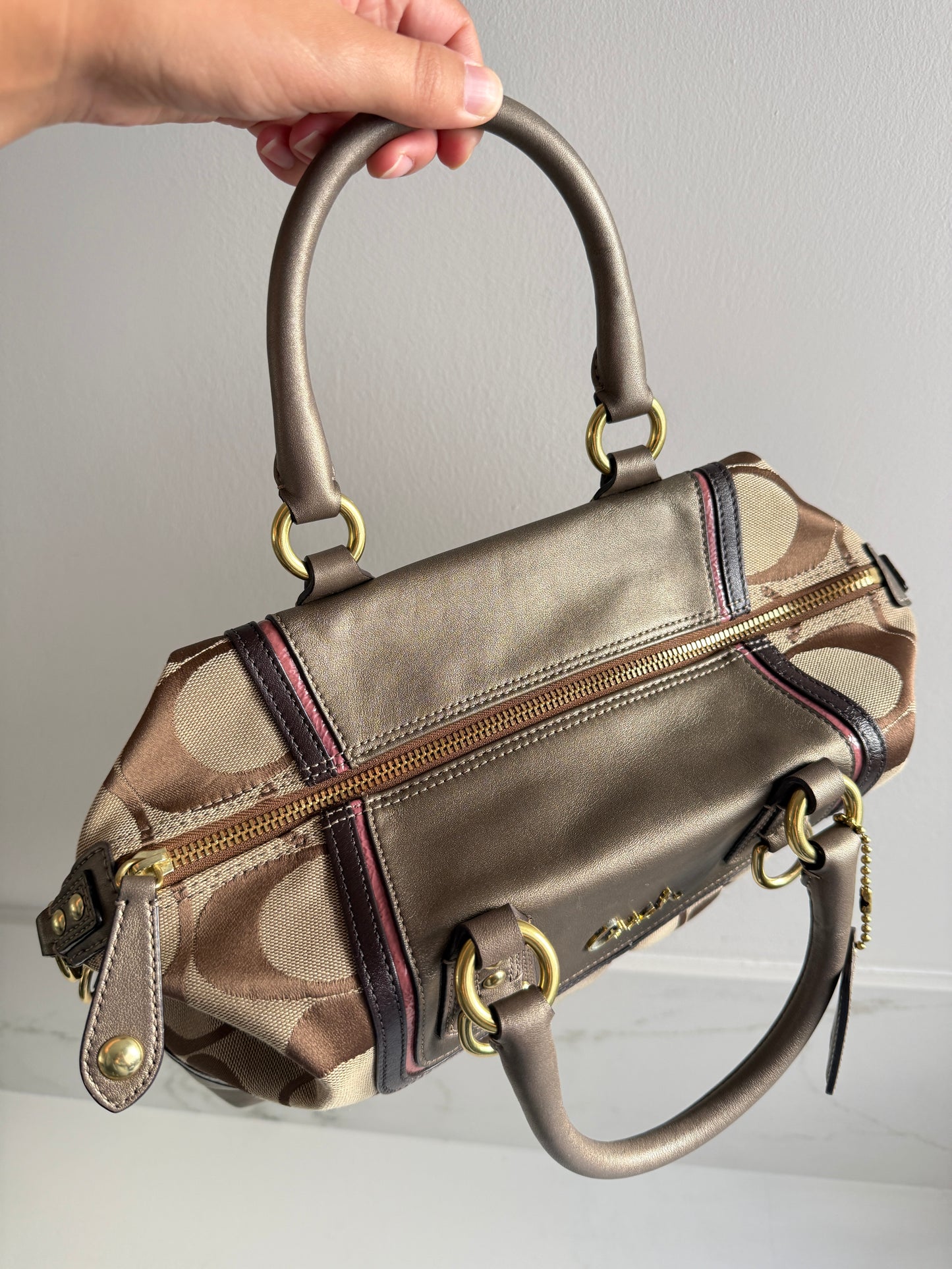 Super Rare Coach Ashley Satchel
