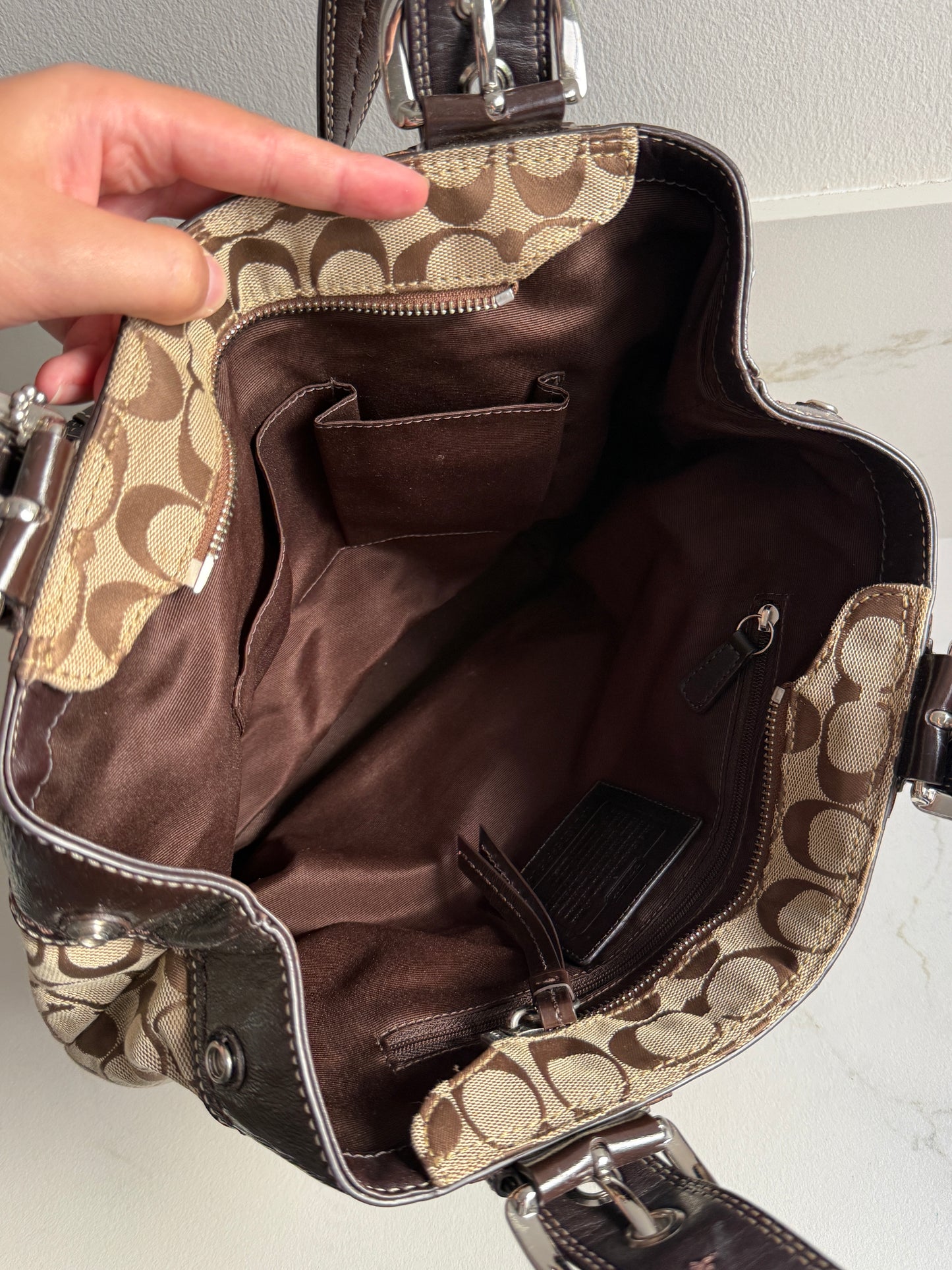 Rare Coach Soho Signature Tote Bag