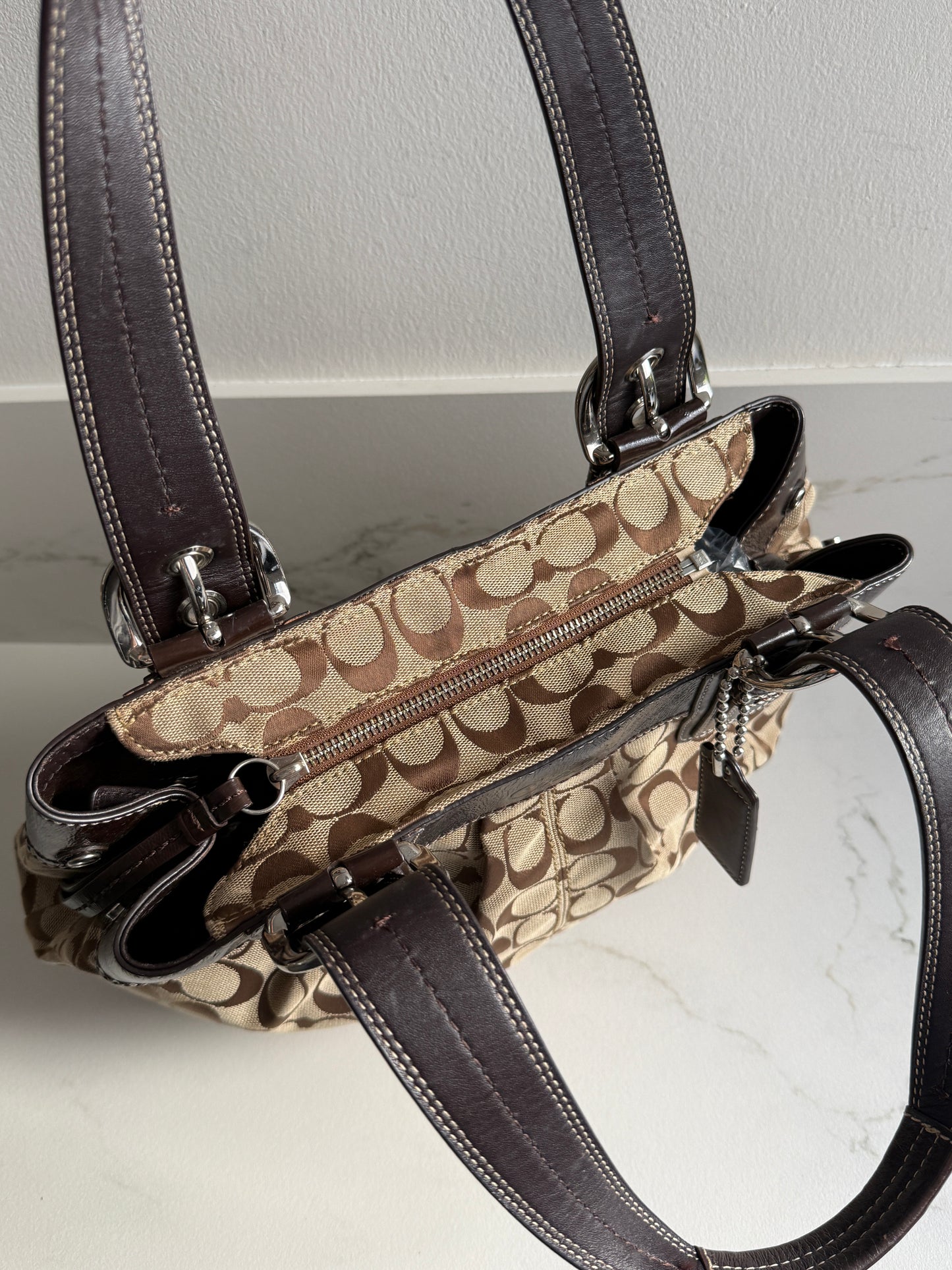 Rare Coach Soho Signature Tote Bag