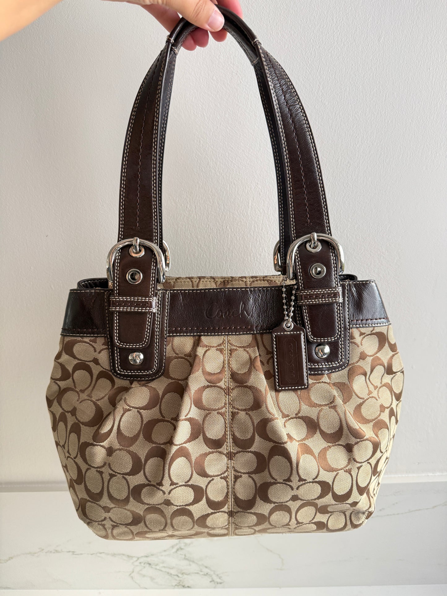 Rare Coach Soho Signature Tote Bag