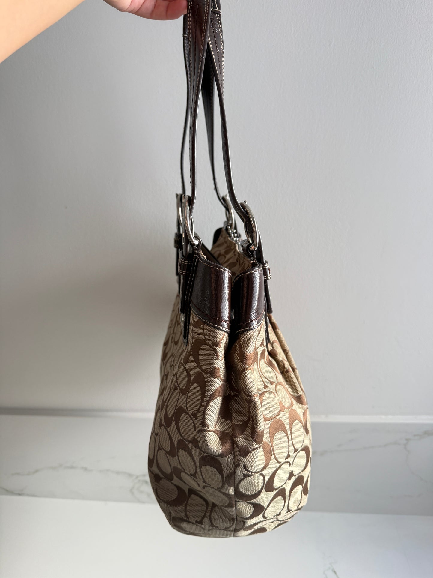 Rare Coach Soho Signature Tote Bag