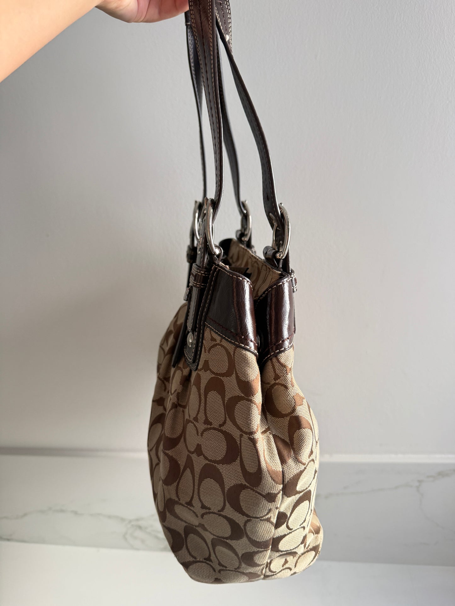 Rare Coach Soho Signature Tote Bag