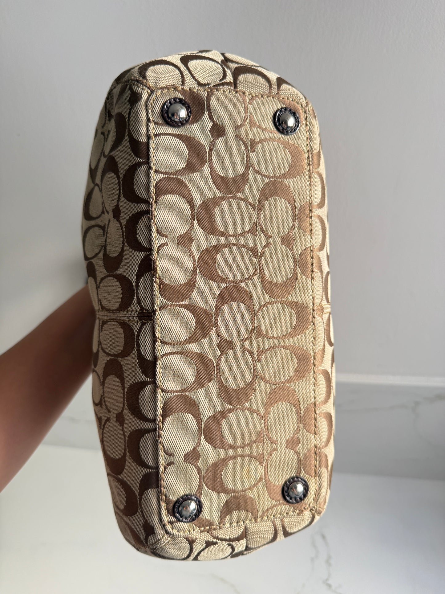 Rare Coach Soho Signature Tote Bag