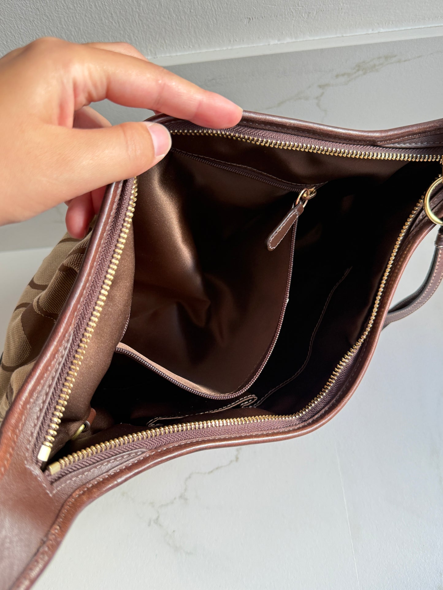 Coach Ergo Signature Shoulder Bag