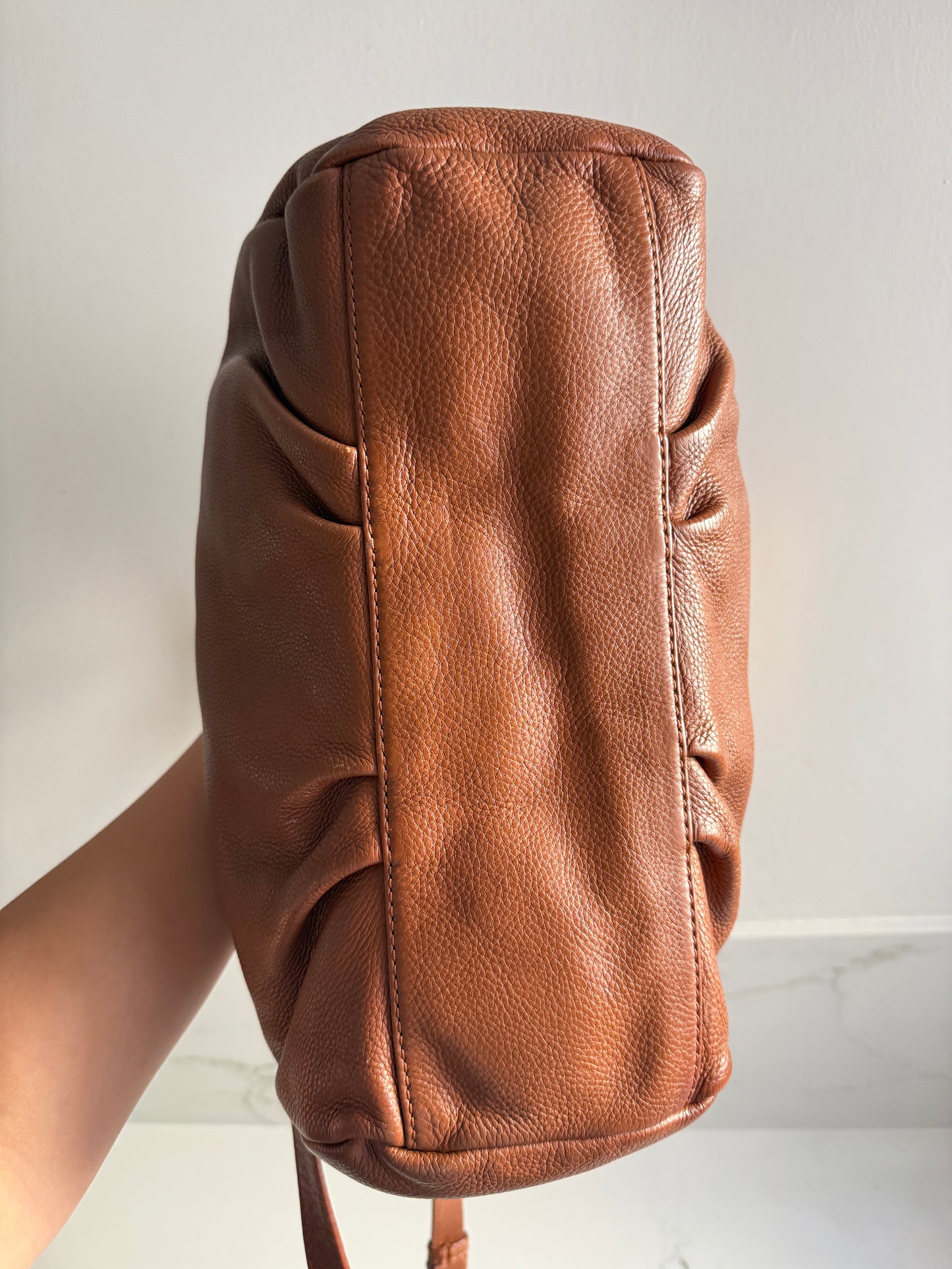 Marc by Marc Jacobs Classic Q Fran Leather Shoulder Bag