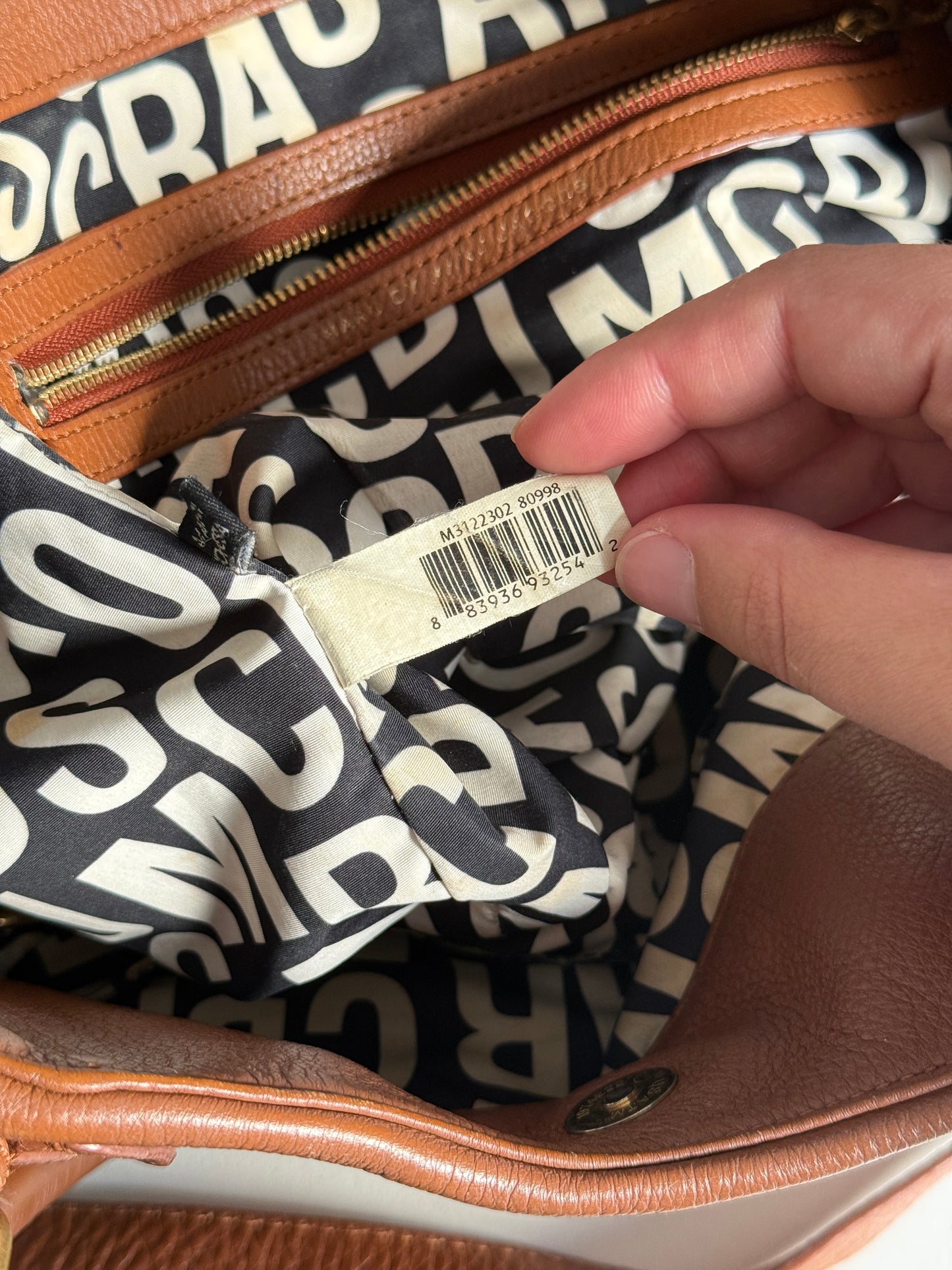 Marc by Marc Jacobs Classic Q Fran Leather Shoulder Bag