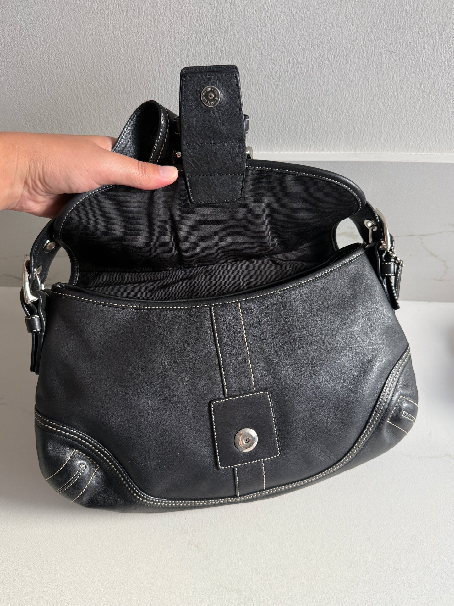 Super Rare Coach Soho Leather Shoulder Bag
