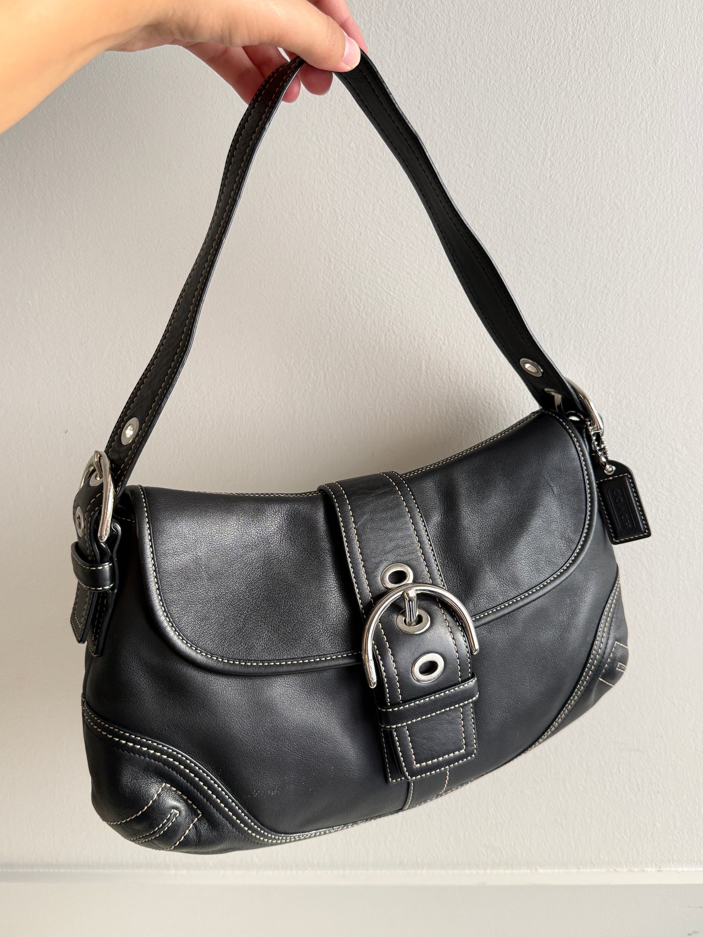 Super Rare Coach Soho Leather Shoulder Bag