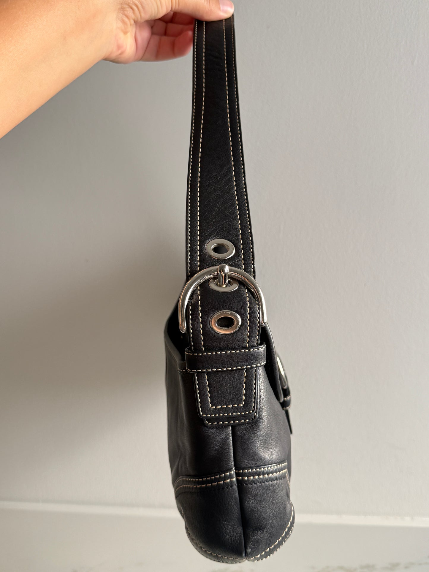 Super Rare Coach Soho Leather Shoulder Bag