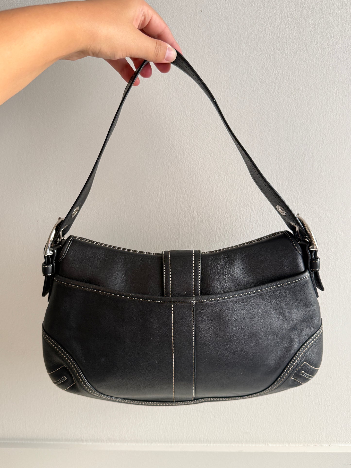Super Rare Coach Soho Leather Shoulder Bag