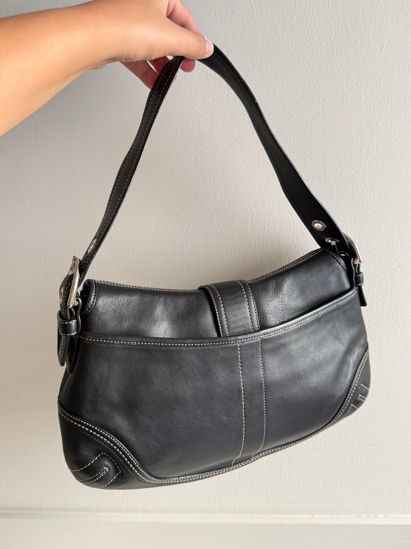 Super Rare Coach Soho Leather Shoulder Bag