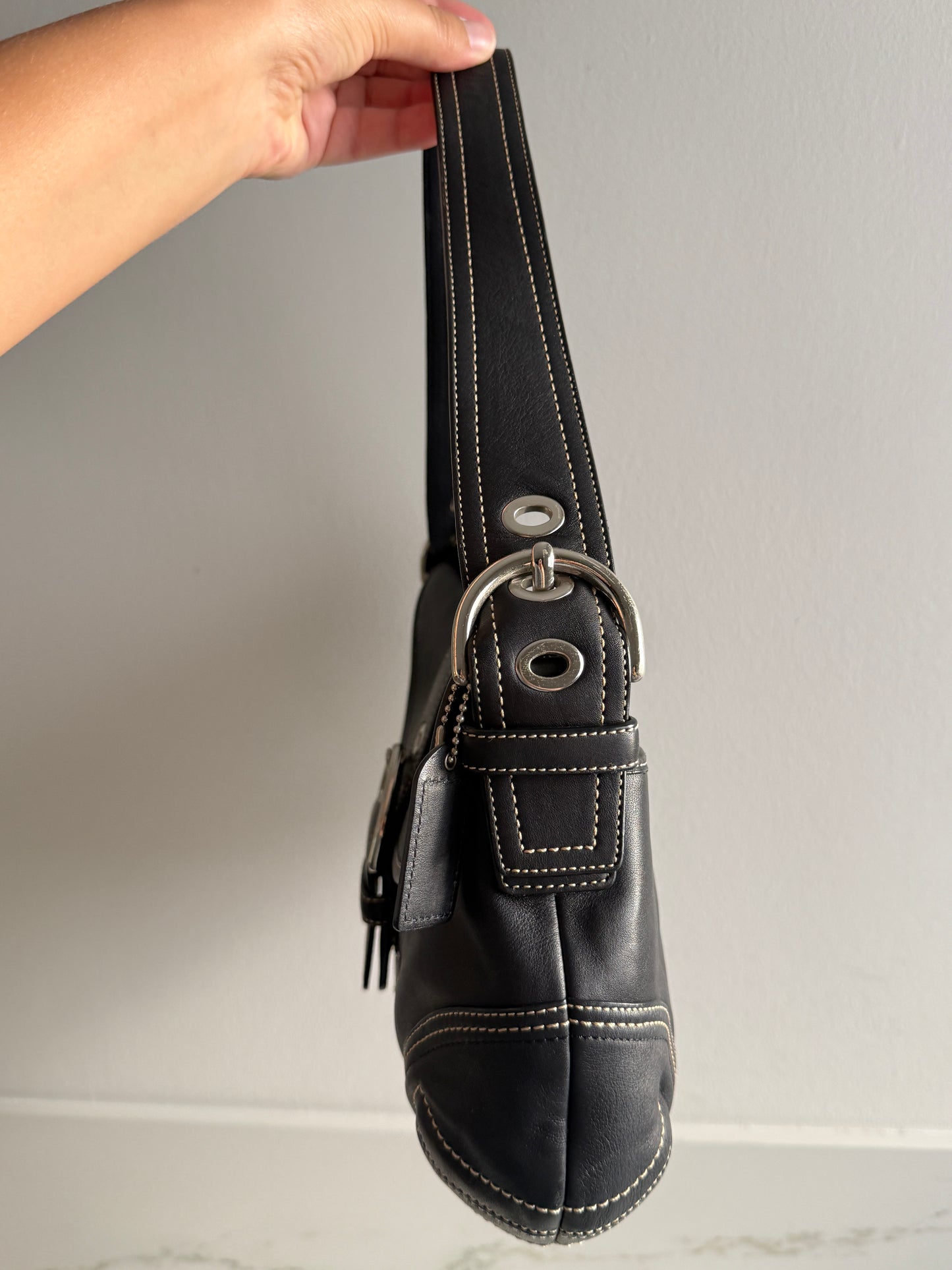 Super Rare Coach Soho Leather Shoulder Bag