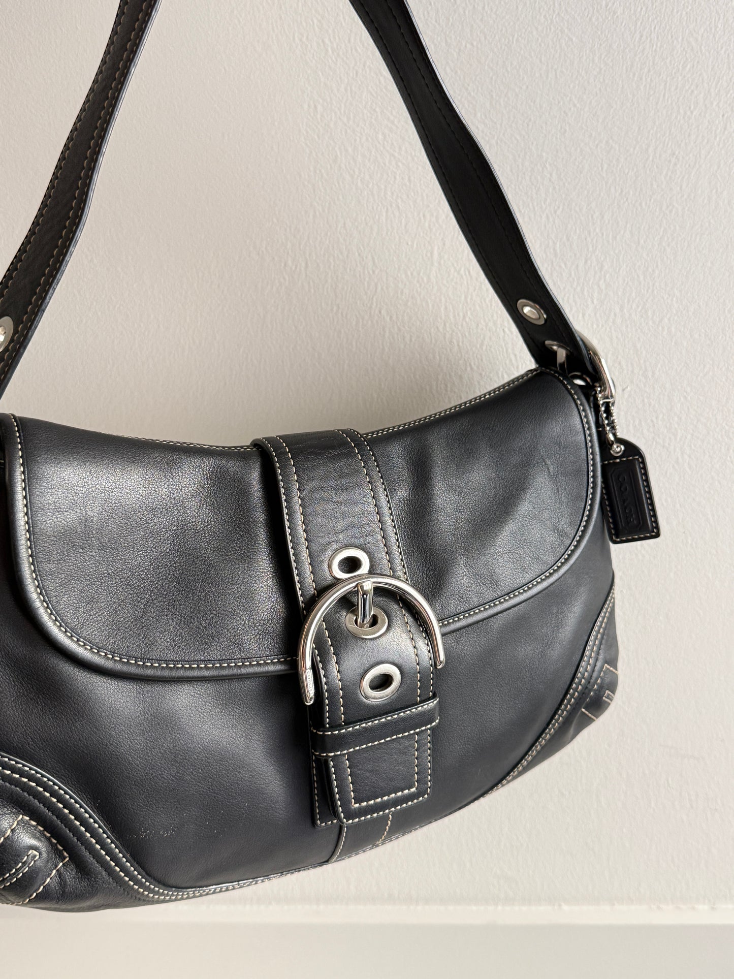 Super Rare Coach Soho Leather Shoulder Bag