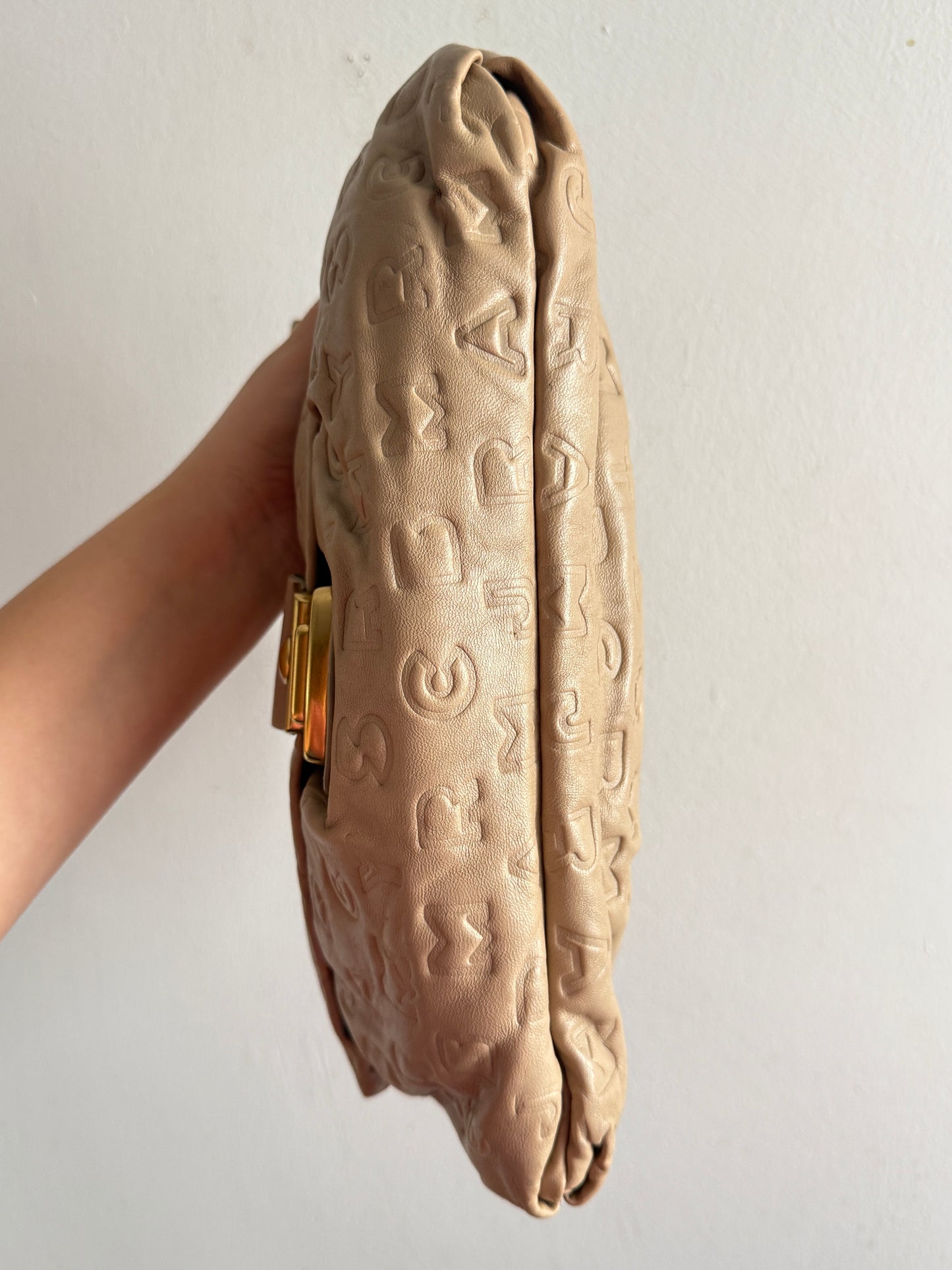 Super Rare Marc by Marc Jacobs Dreamy Logo Linda Shoulder Bag
