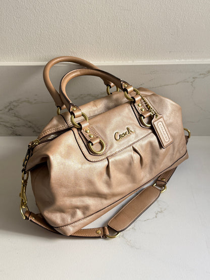 Rare Coach Ashley Leather Satchel