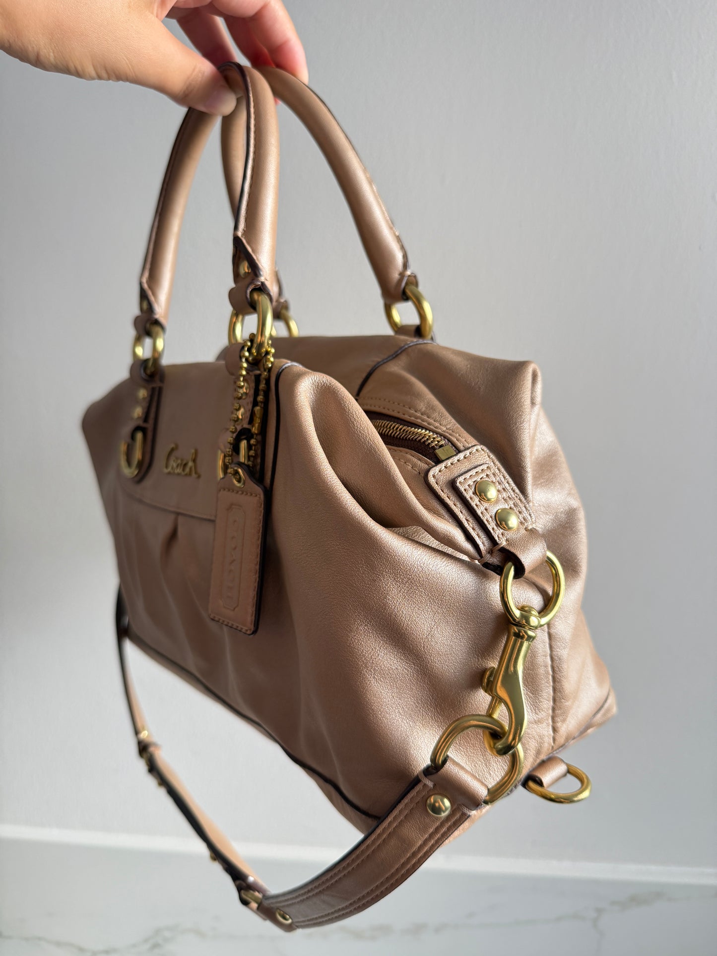 Rare Coach Ashley Leather Satchel