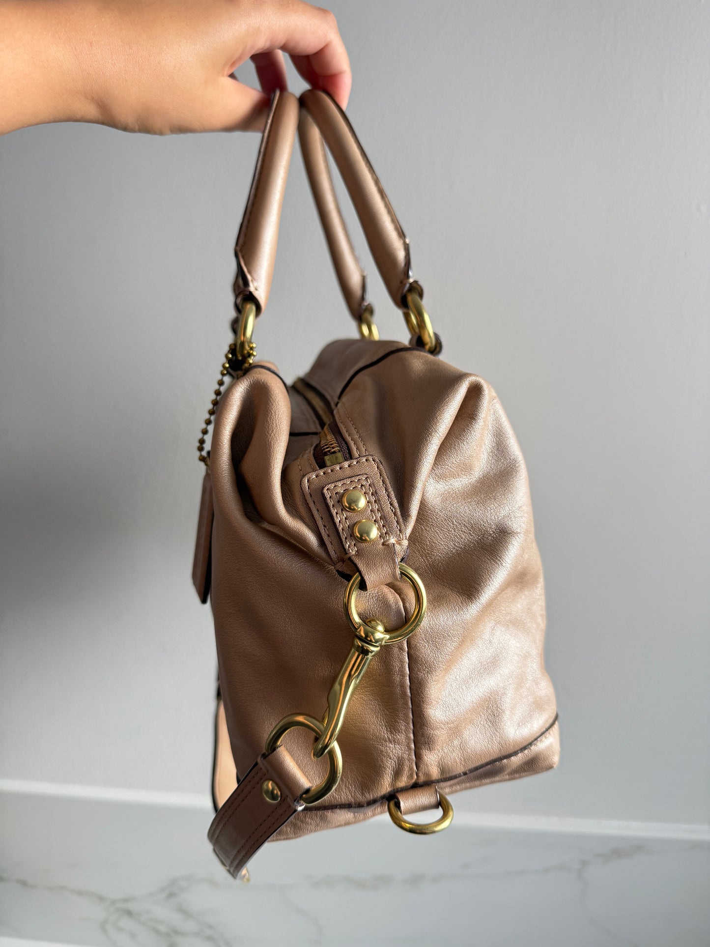Rare Coach Ashley Leather Satchel