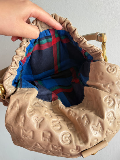 Super Rare Marc by Marc Jacobs Dreamy Logo Linda Shoulder Bag