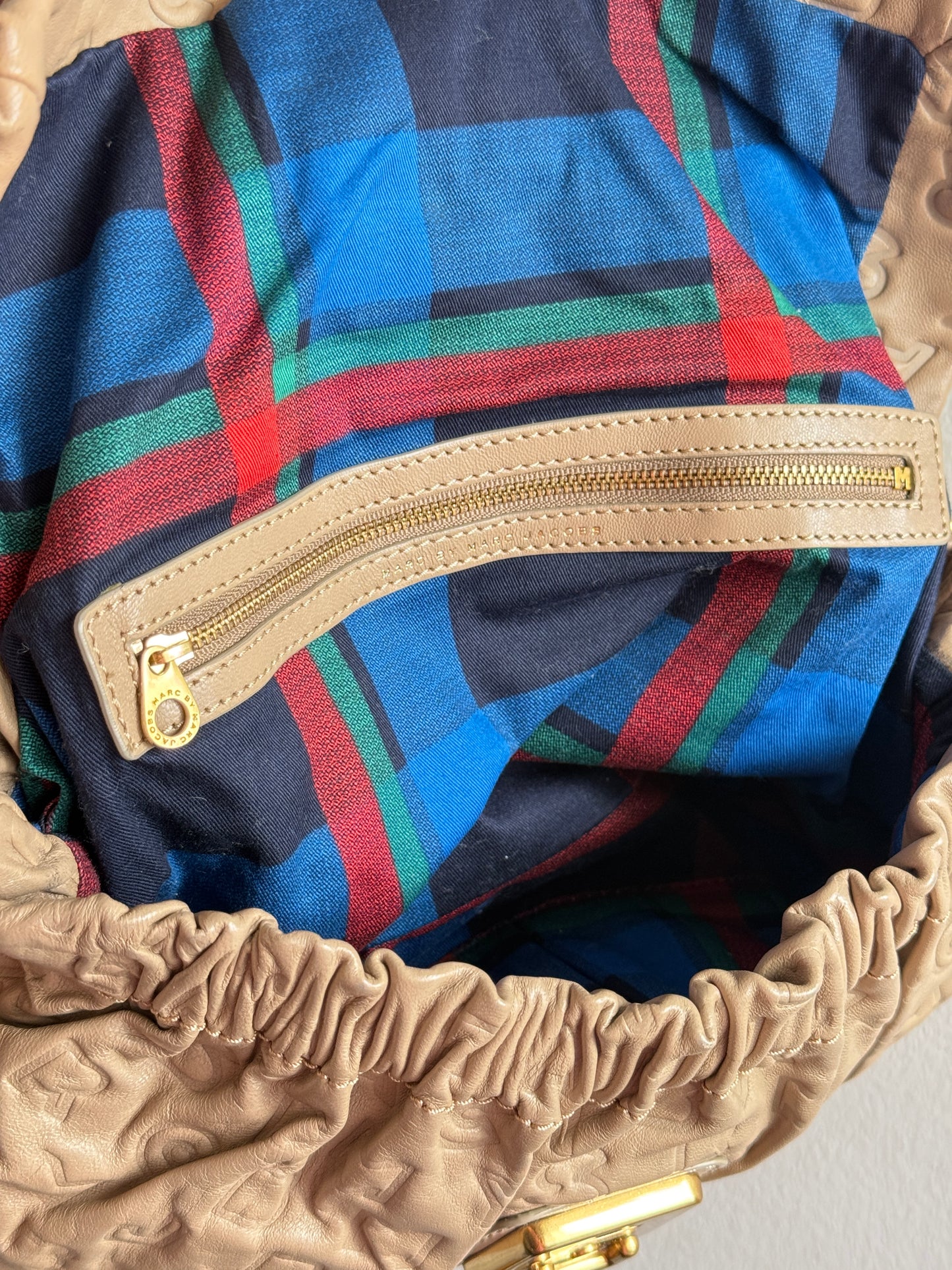Super Rare Marc by Marc Jacobs Dreamy Logo Linda Shoulder Bag
