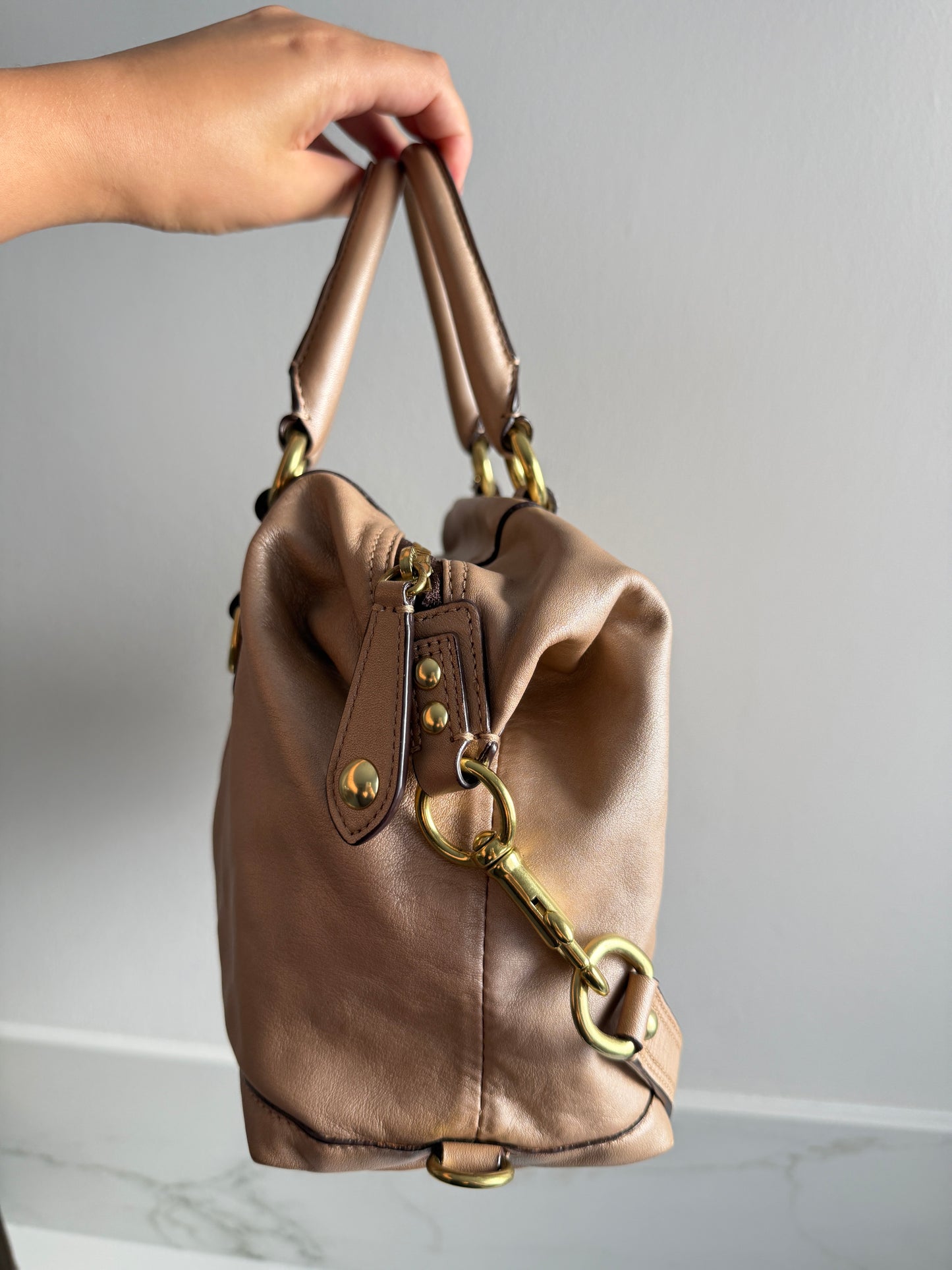 Rare Coach Ashley Leather Satchel