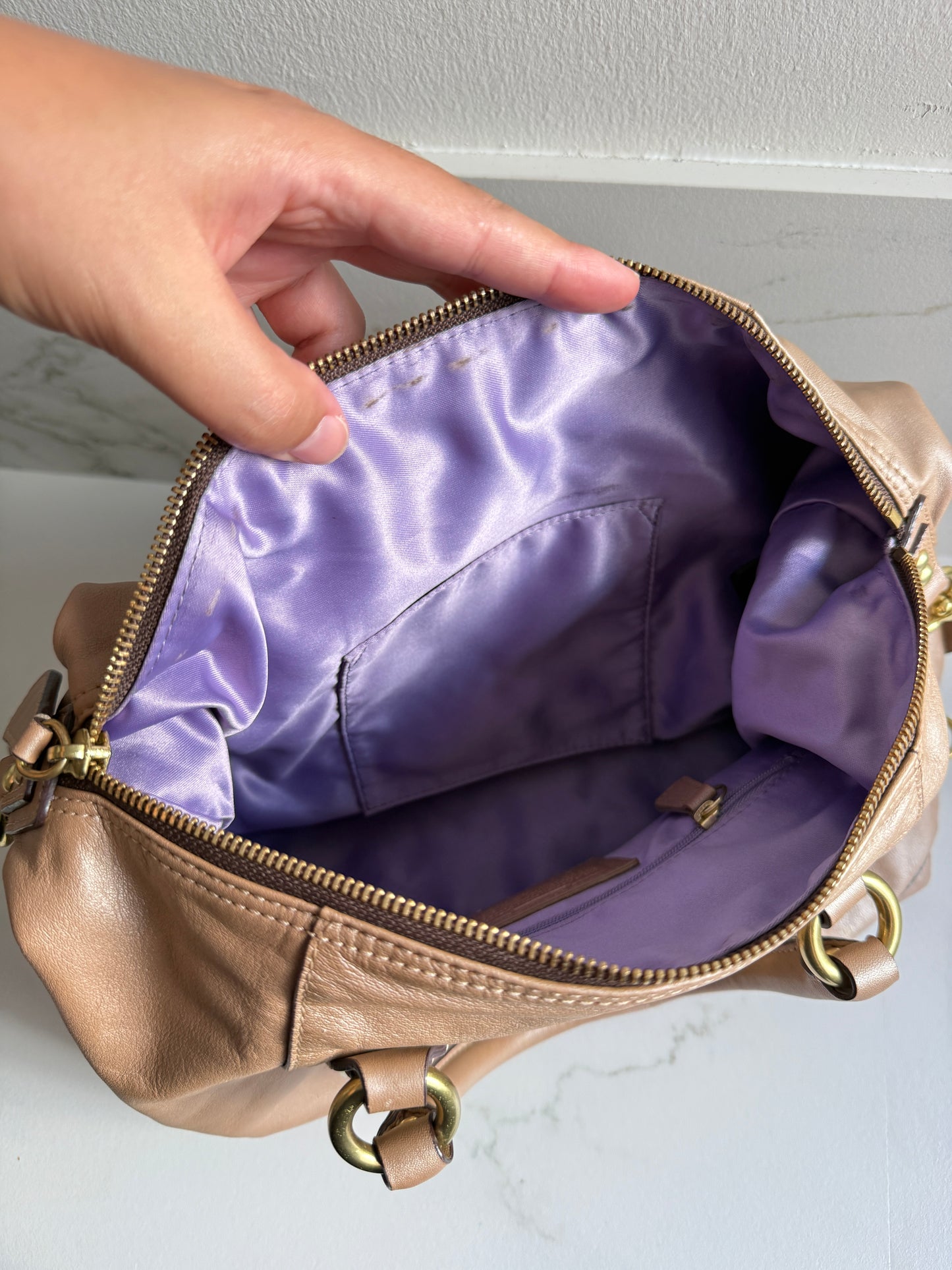 Rare Coach Ashley Leather Satchel