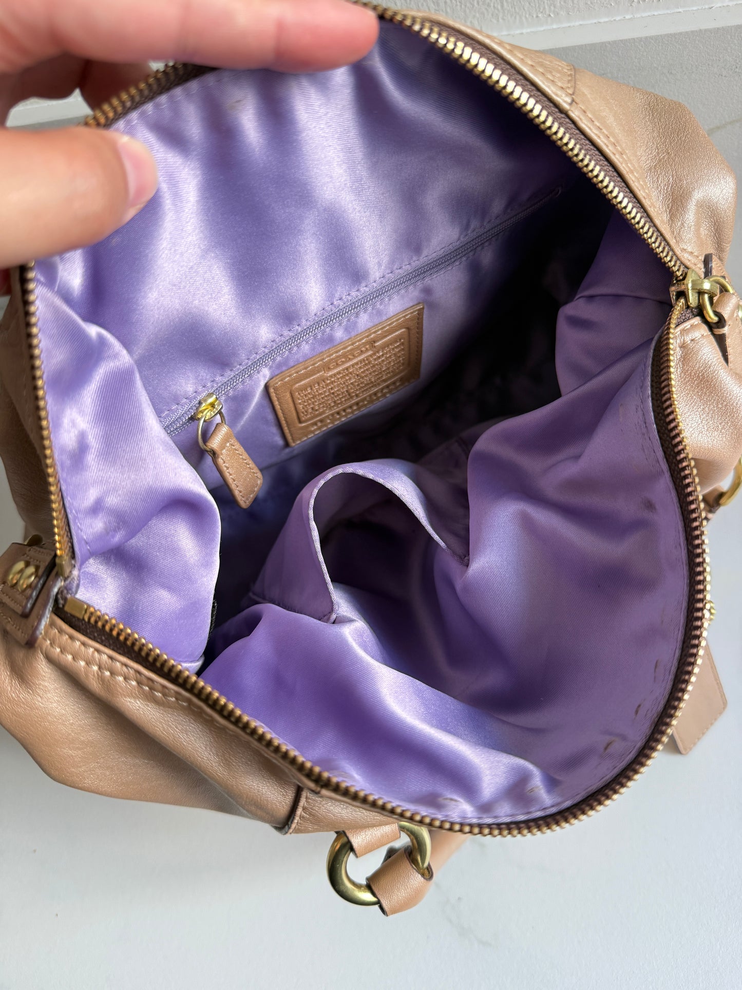 Rare Coach Ashley Leather Satchel