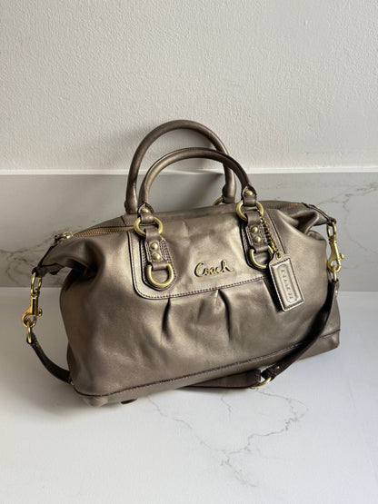 Coach Ashley Leather Satchel