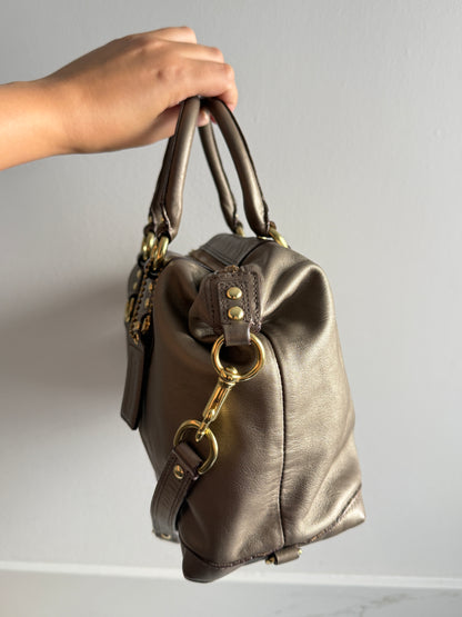 Coach Ashley Leather Satchel