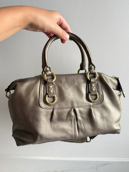 Coach Ashley Leather Satchel