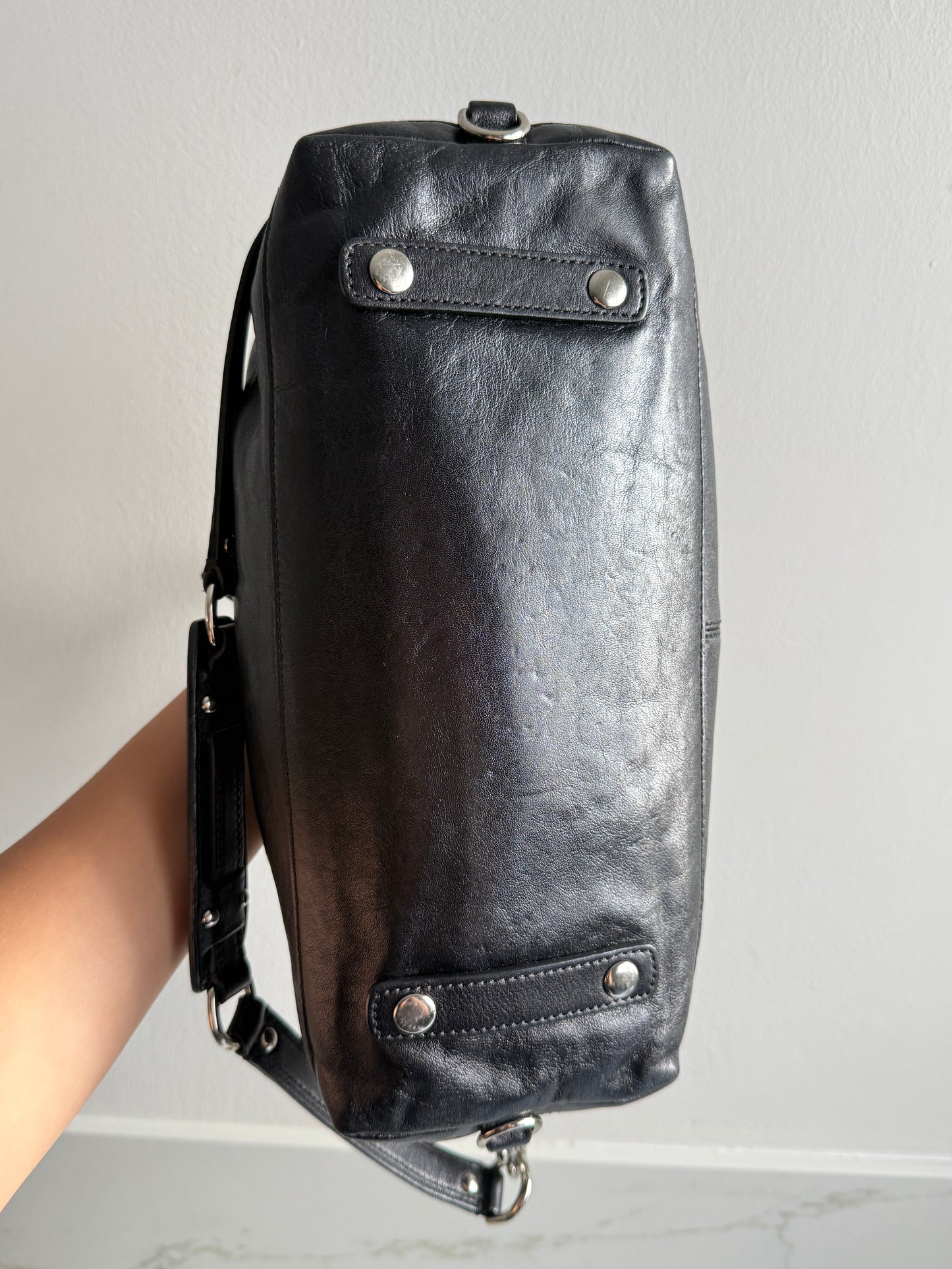 Coach Ashley Leather Satchel