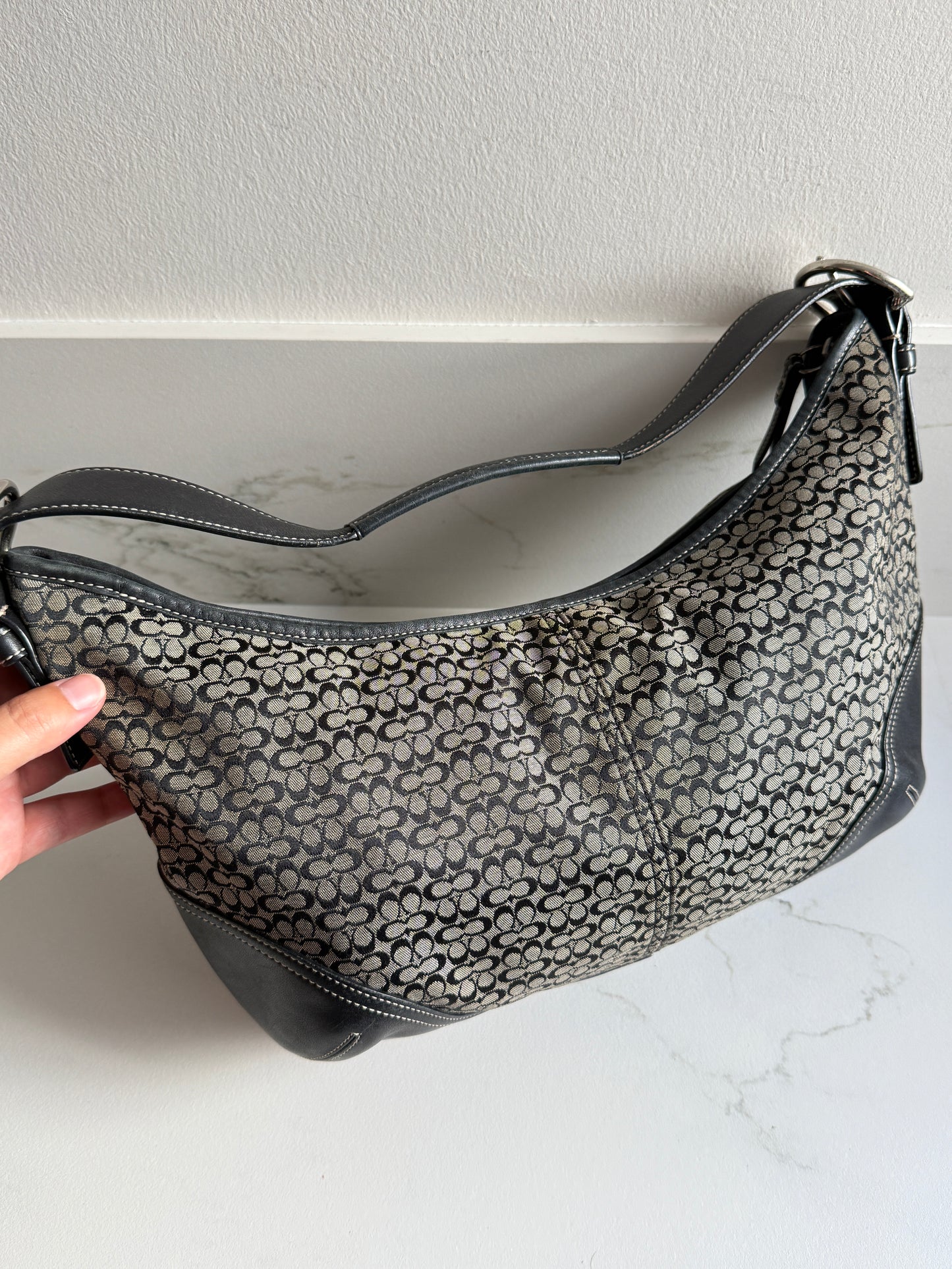 Coach Soho Signature Hobo Shoulder Bag, Large